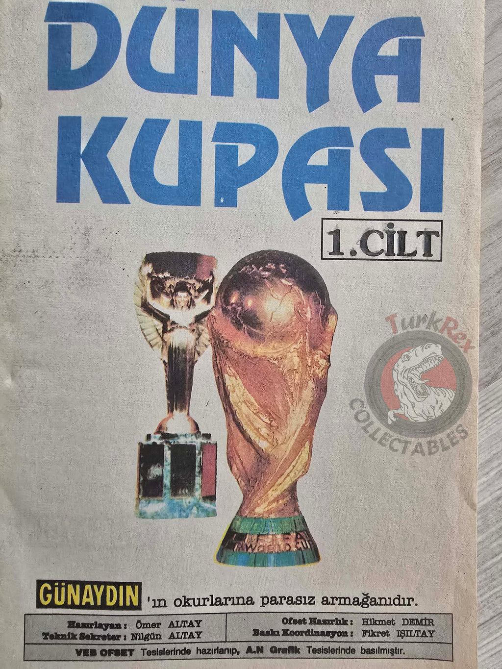 World Cup History Football 1990 Turkish Book Turkey Maradona Jupp Derwall