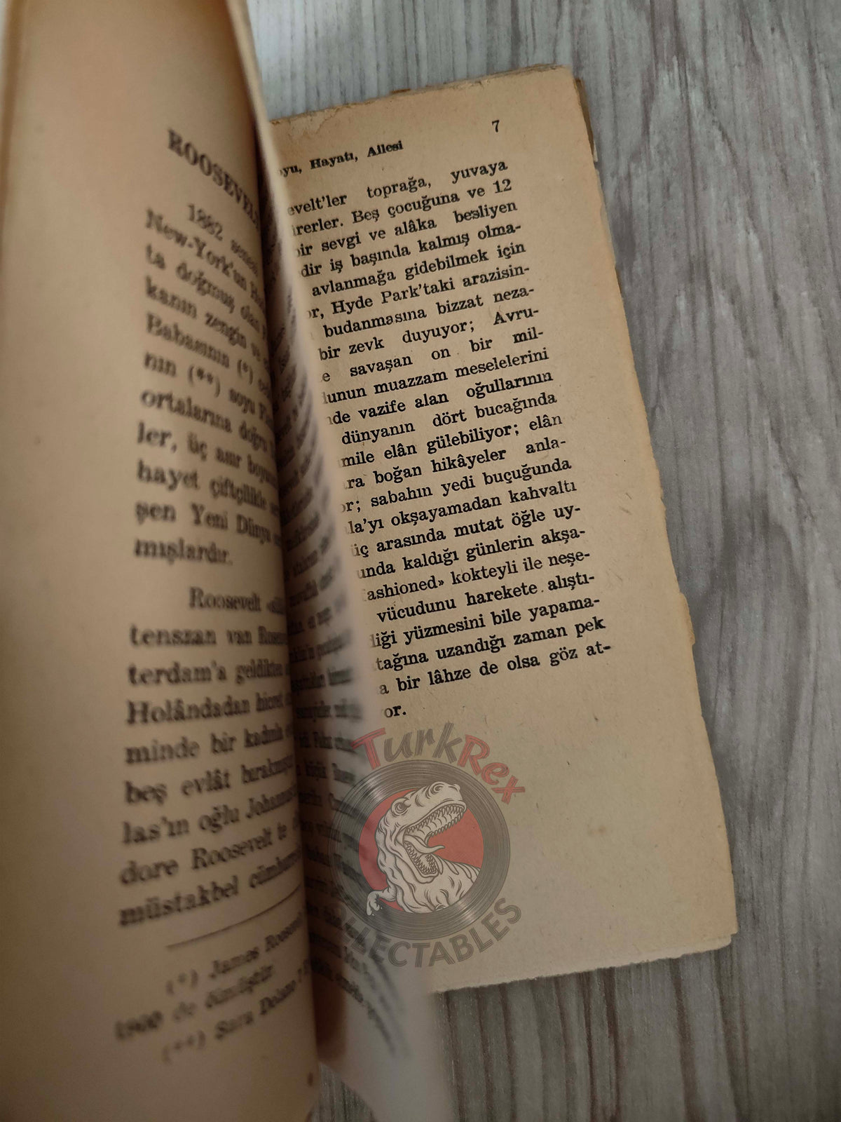 Who Is Roosevelt? What Is the New Deal? 1944 Turkish Book Turkey WW2 World War Two