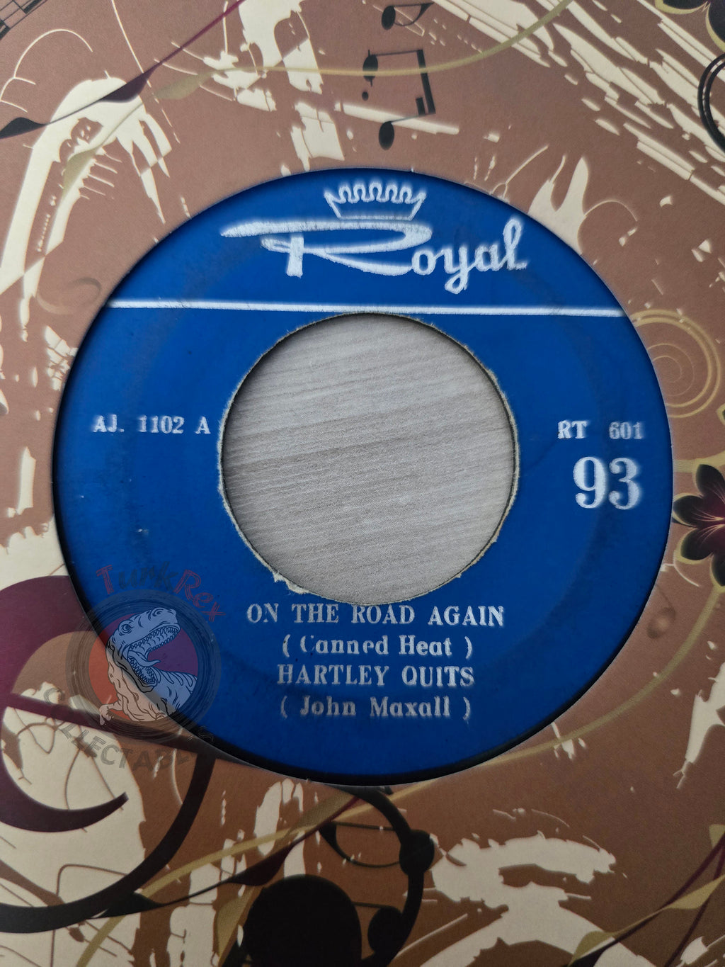 Jimi Hendrix / John Mayall / Canned Heat 7" Iran Pressing Vinyl Iranian Edition