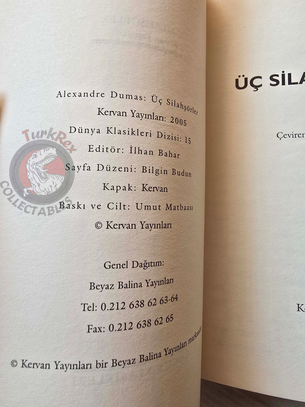 Alexandre Dumas –  The Three Musketeers 2005 Turkish Book Turkey