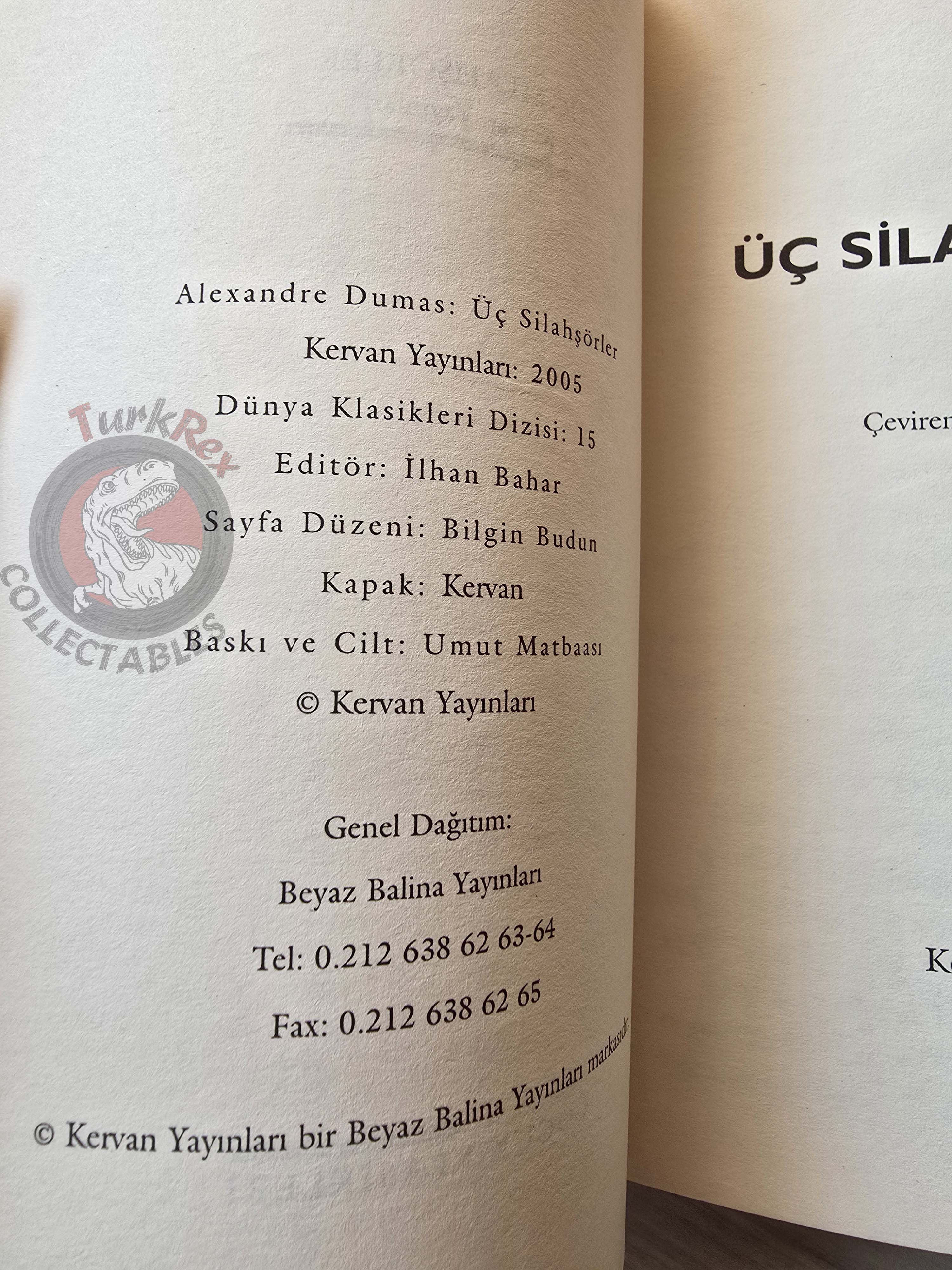 Alexandre Dumas –  The Three Musketeers 2005 Turkish Book Turkey