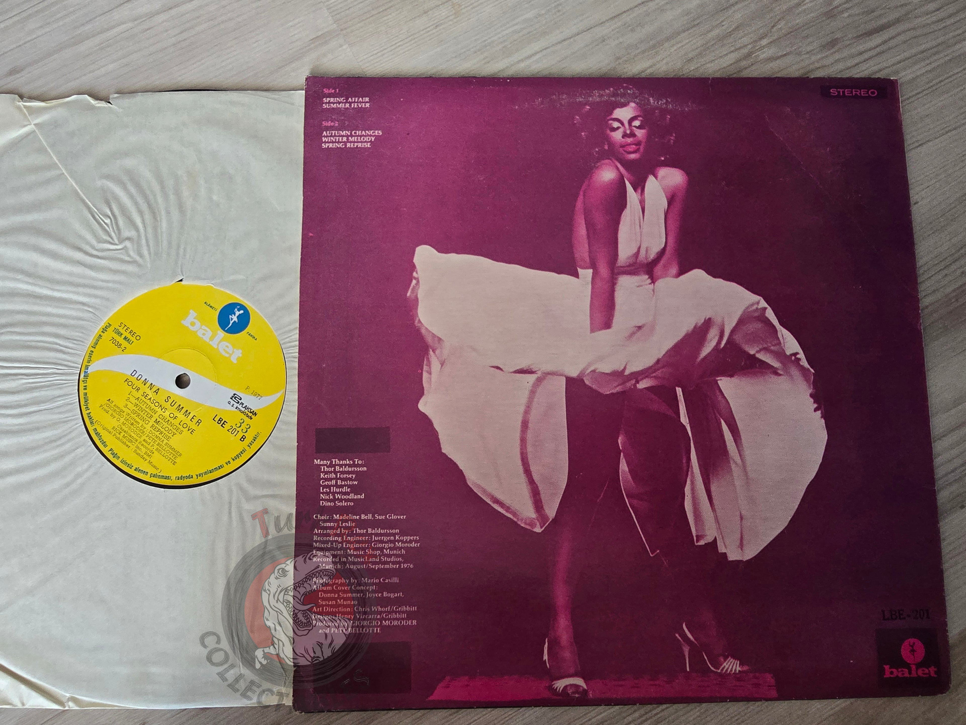 Donna Summer – Four Seasons Of Love Turkish Pressing Vinyl Turkey Edition