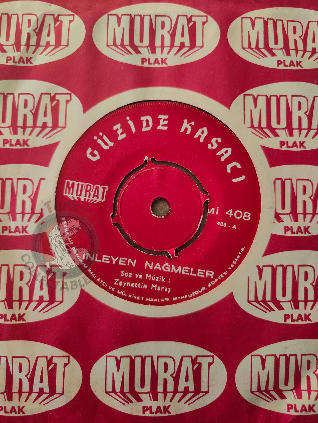 Güzide Kasacı – İnleyen Nağmeler 7" Turkish Pressing Vinyl Turkey Edition