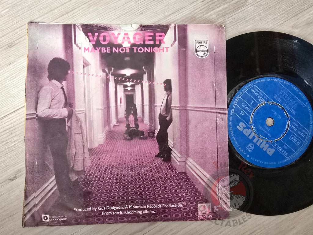 Voyager – Halfway Hotel 7" Turkish Pressing Vinyl Turkey Edition