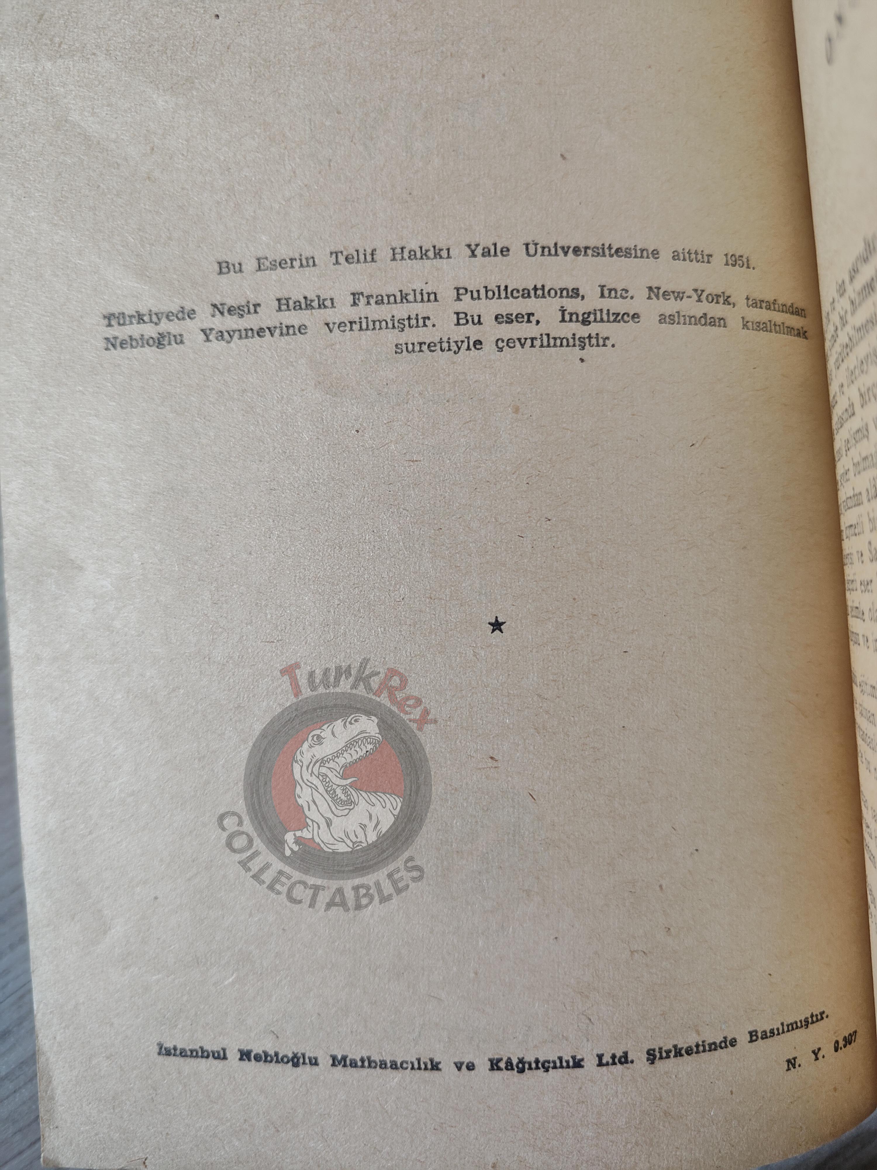 James B. Conant – Science And Common Sense 1951 1st Turkish Book Turkey