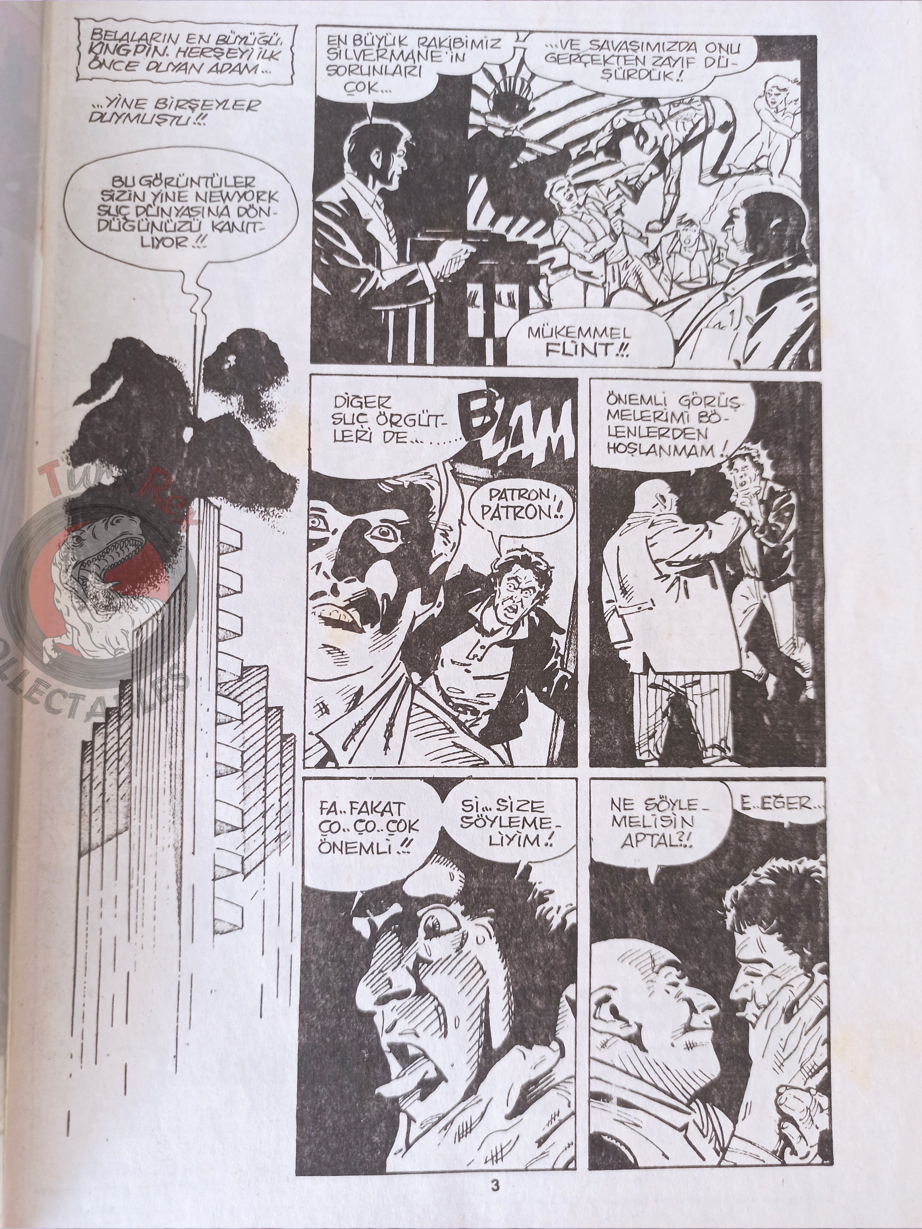 The Punisher #4 1991 Turkish Comic Turkey #26 “What If… Had Killed Daredevil?” Spider-Man