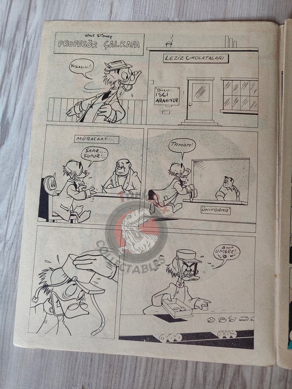 Mickey Mouse Mag #56 1963 Turkish Comic Turkey Walt Disney Donald Duck Chip ’n Dale