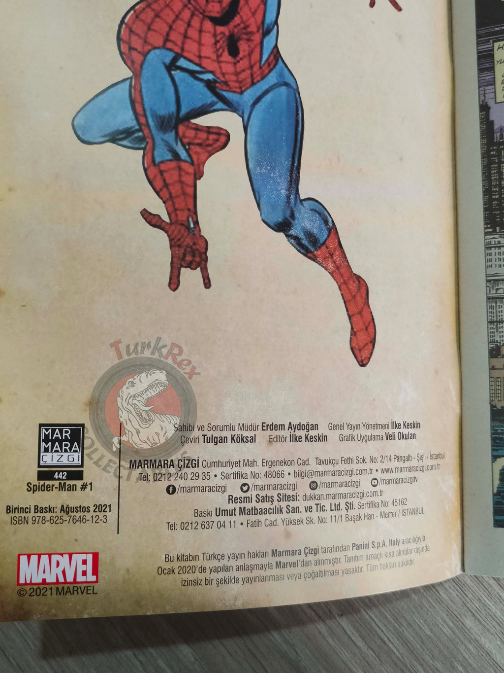 Spider-Man #1 2021 Turkish Comic Turkey Todd McFarlane