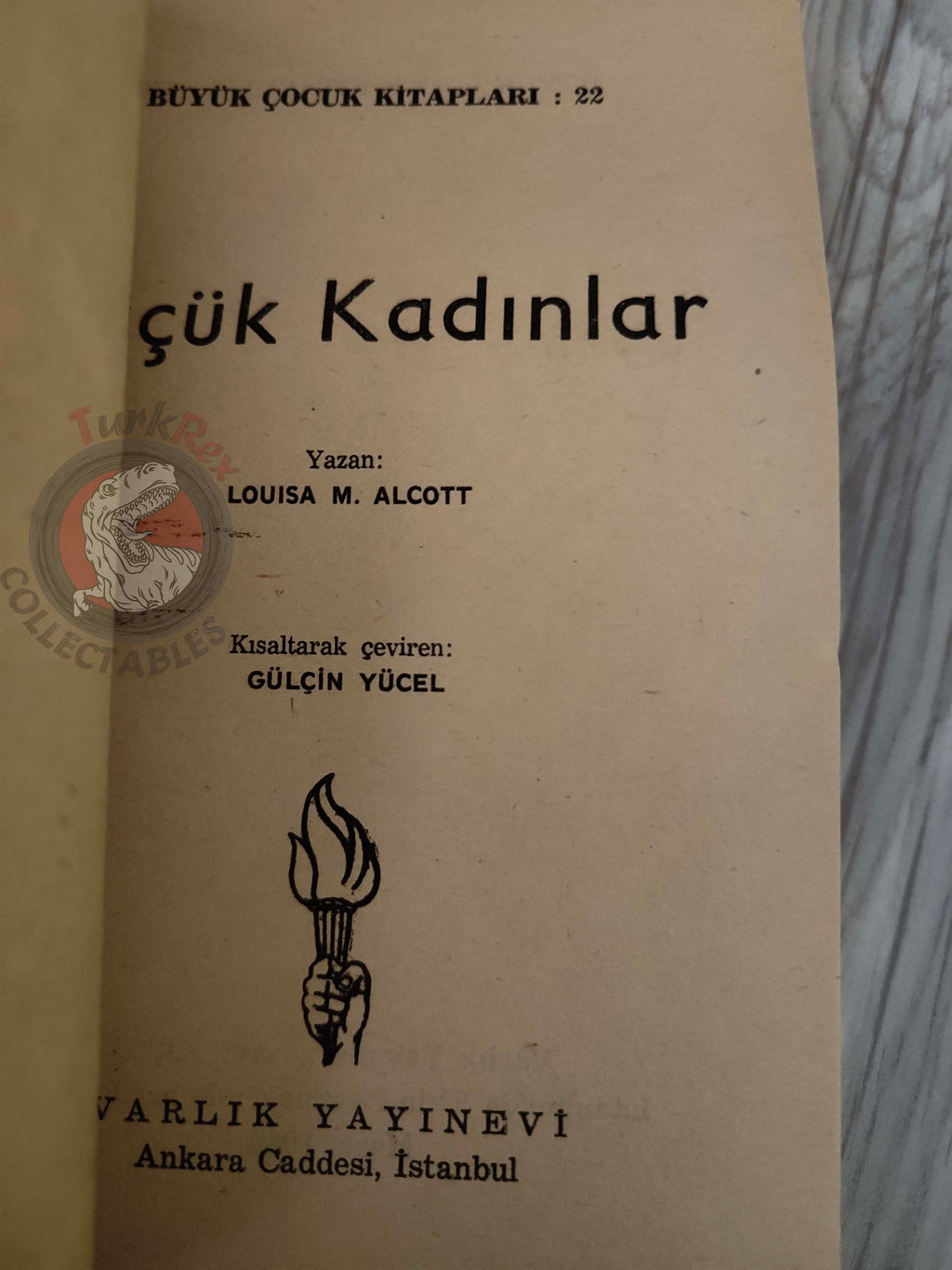 Louise M. Alcott – Little Women 1966 Turkish Book Turkey Illustrated