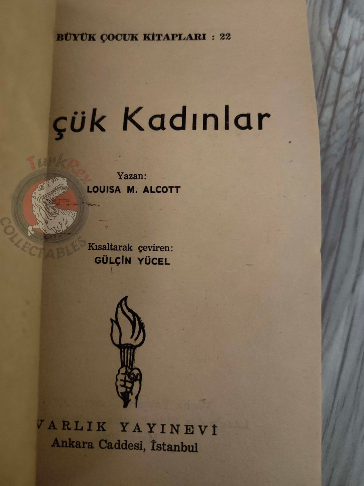 Louise M. Alcott – Little Women 1966 Turkish Book Turkey Illustrated