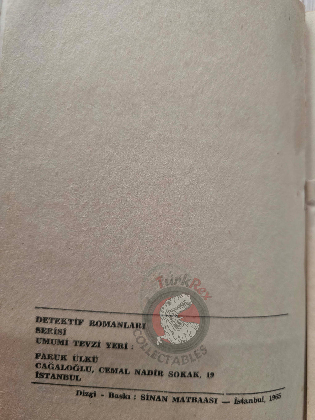 James Bond - On Her Majesty’s Secret Service 1965 1st Turkish Book Turkey Ian Fleming