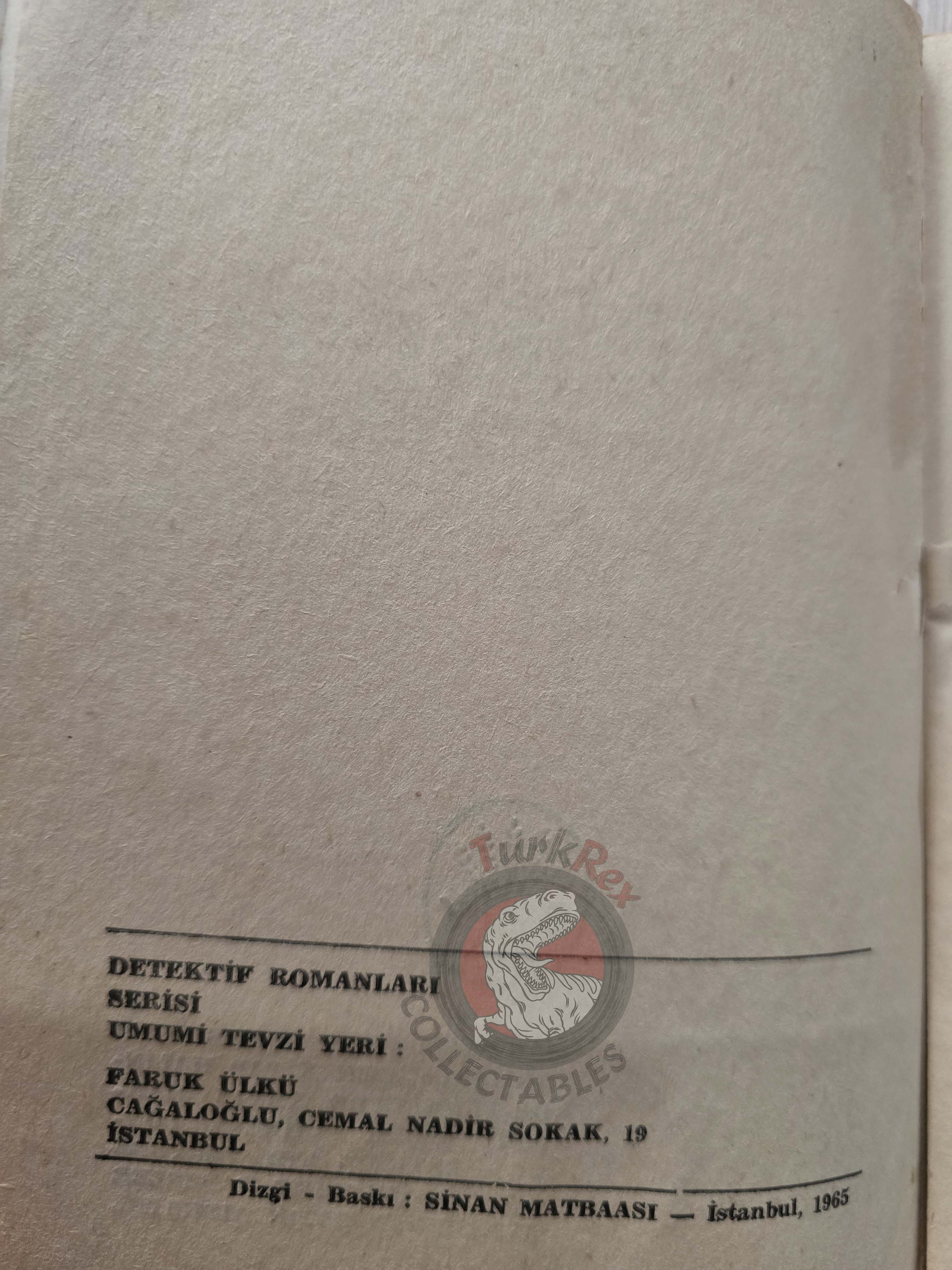 James Bond - On Her Majesty’s Secret Service 1965 1st Turkish Book Turkey Ian Fleming