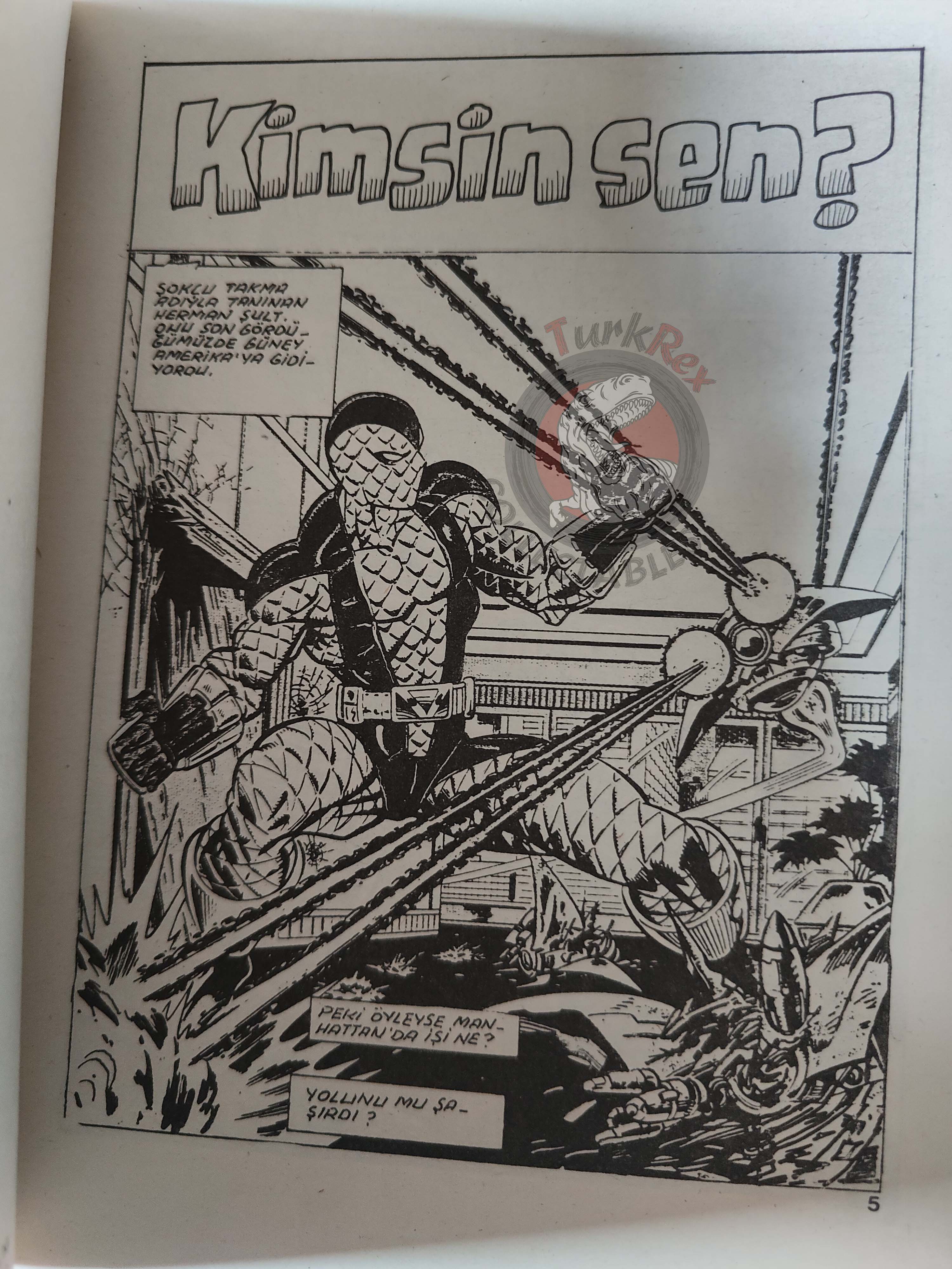 Spider-Man #156 1993 Turkish Comic Turkey Amazing #364 #365 Marvel Team Up #93 #94