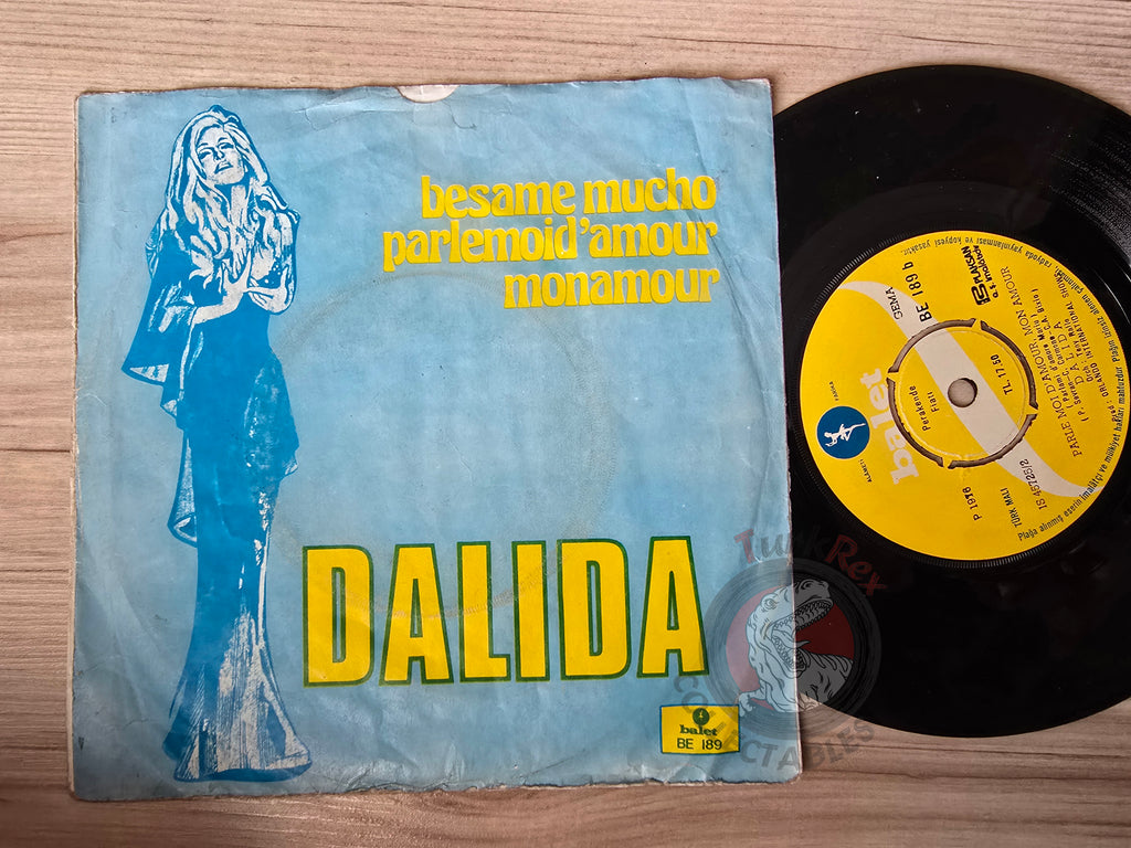Dalida – Besame Mucho 7" Turkish Pressing Vinyl Turkey Edition