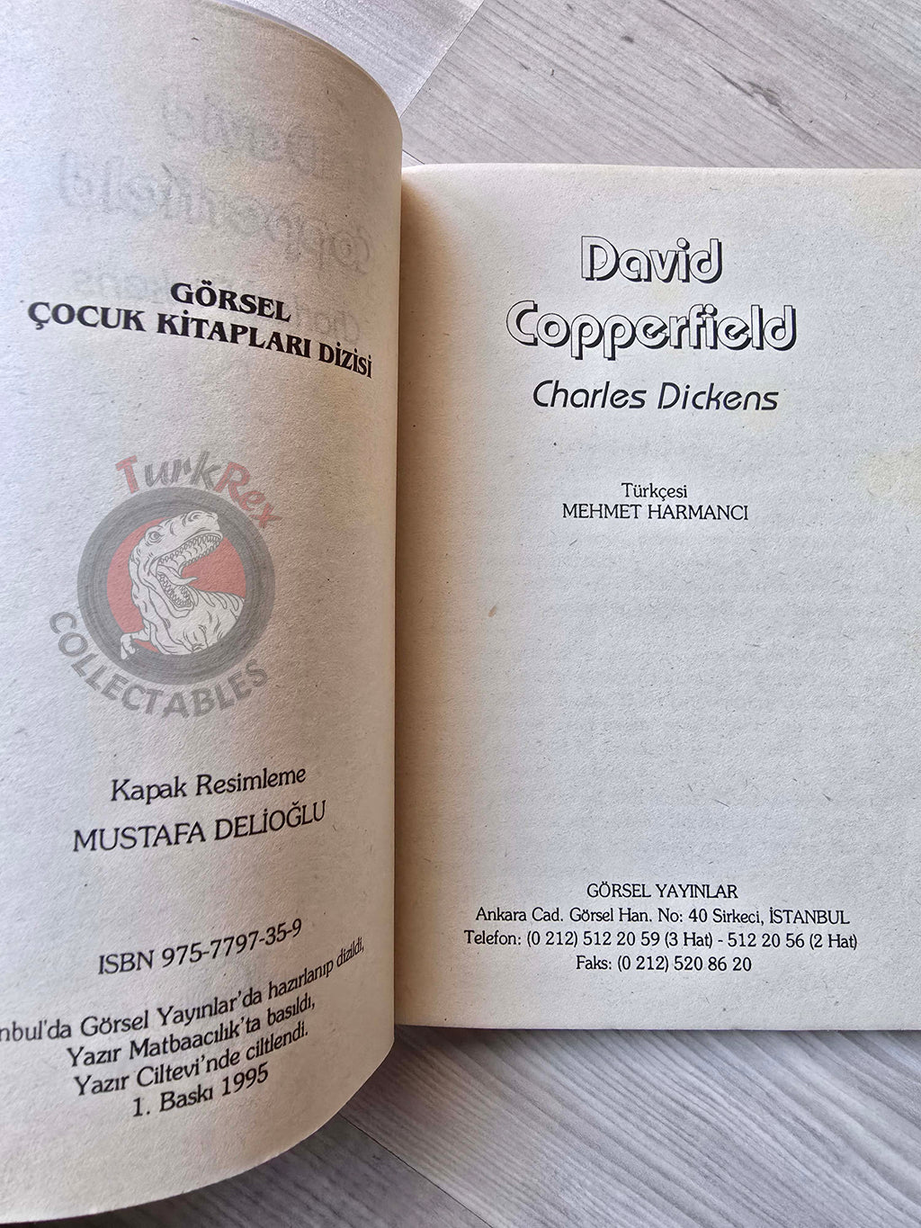 Charles Dickens – David Copperfield 1995 Turkish Book Turkey