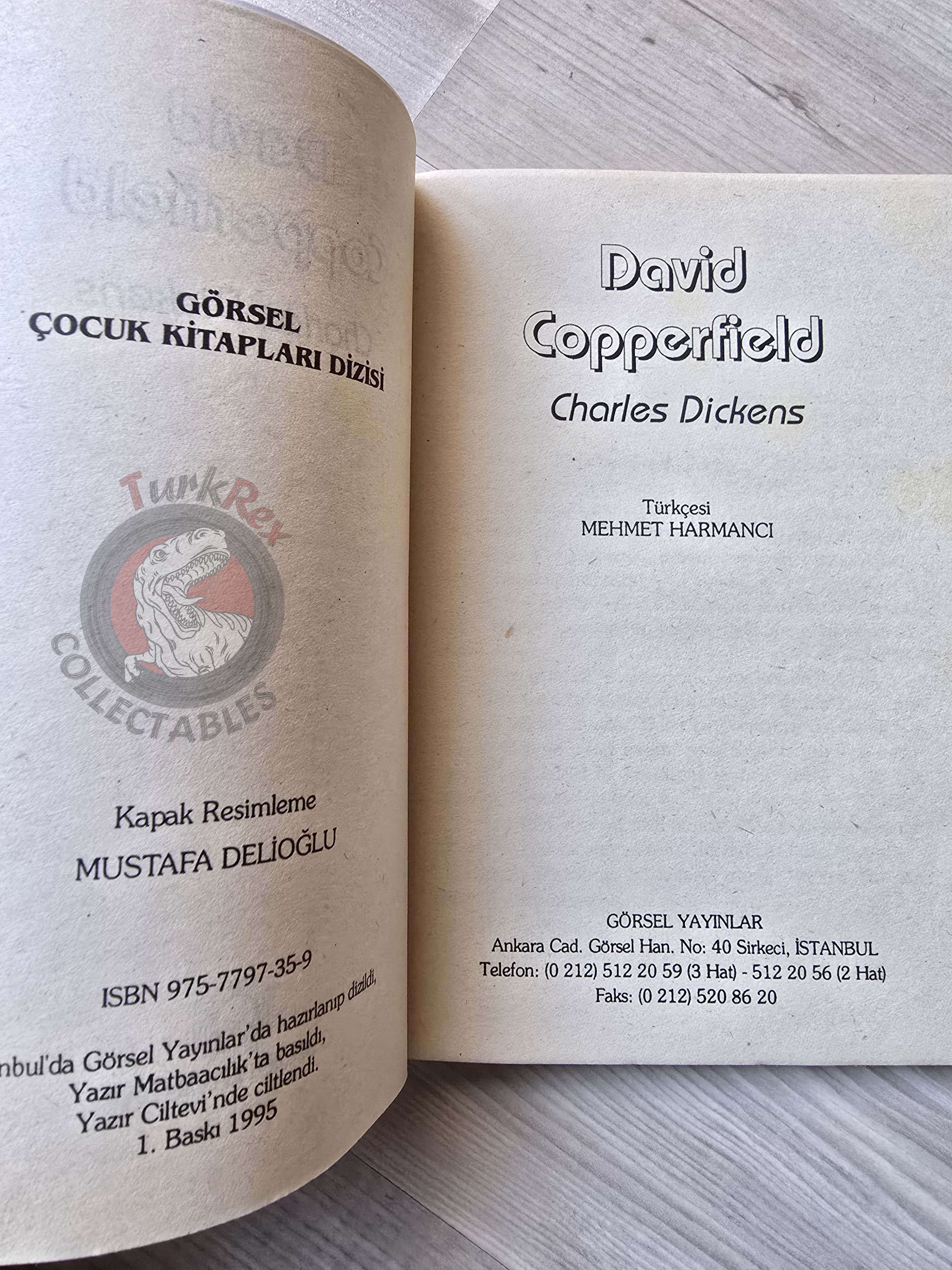 Charles Dickens – David Copperfield 1995 Turkish Book Turkey