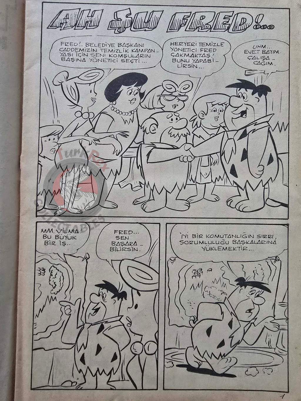 TV Heroes #22 The Jetsons Pink Panther Blondie Turkish Comic Turkey Vicky the Viking