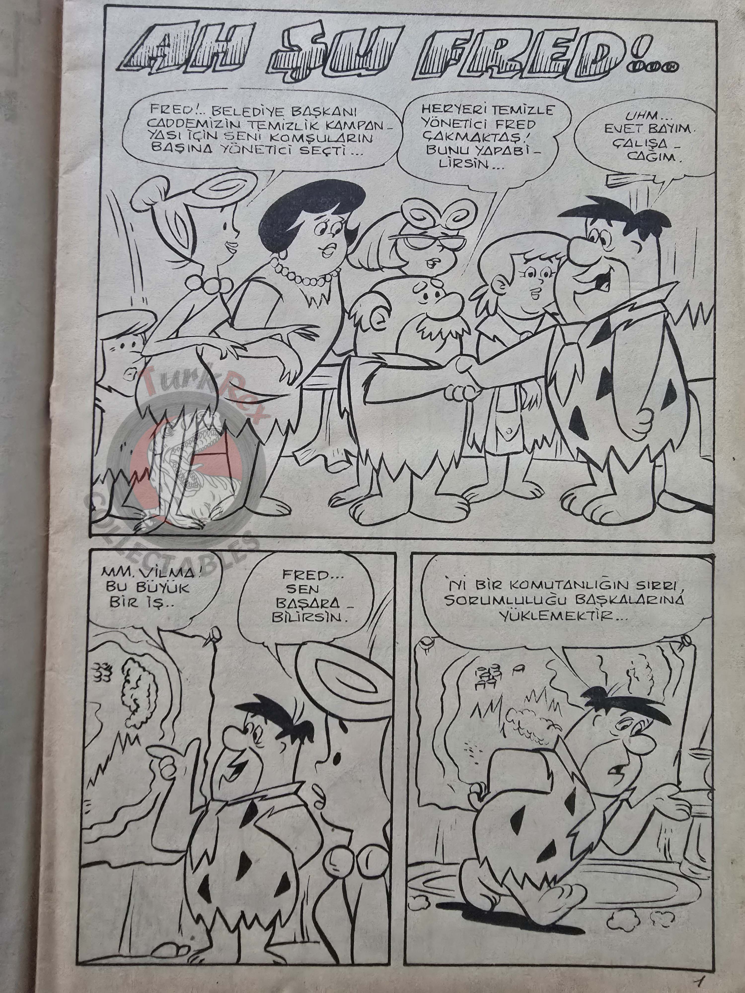 TV Heroes #22 The Jetsons Pink Panther Blondie Turkish Comic Turkey Vicky the Viking