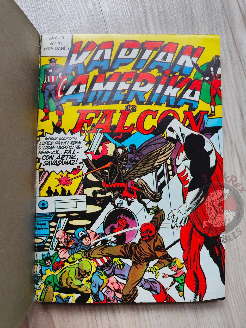 Captain America – Volume 5 1989 Turkish Comic Turkey