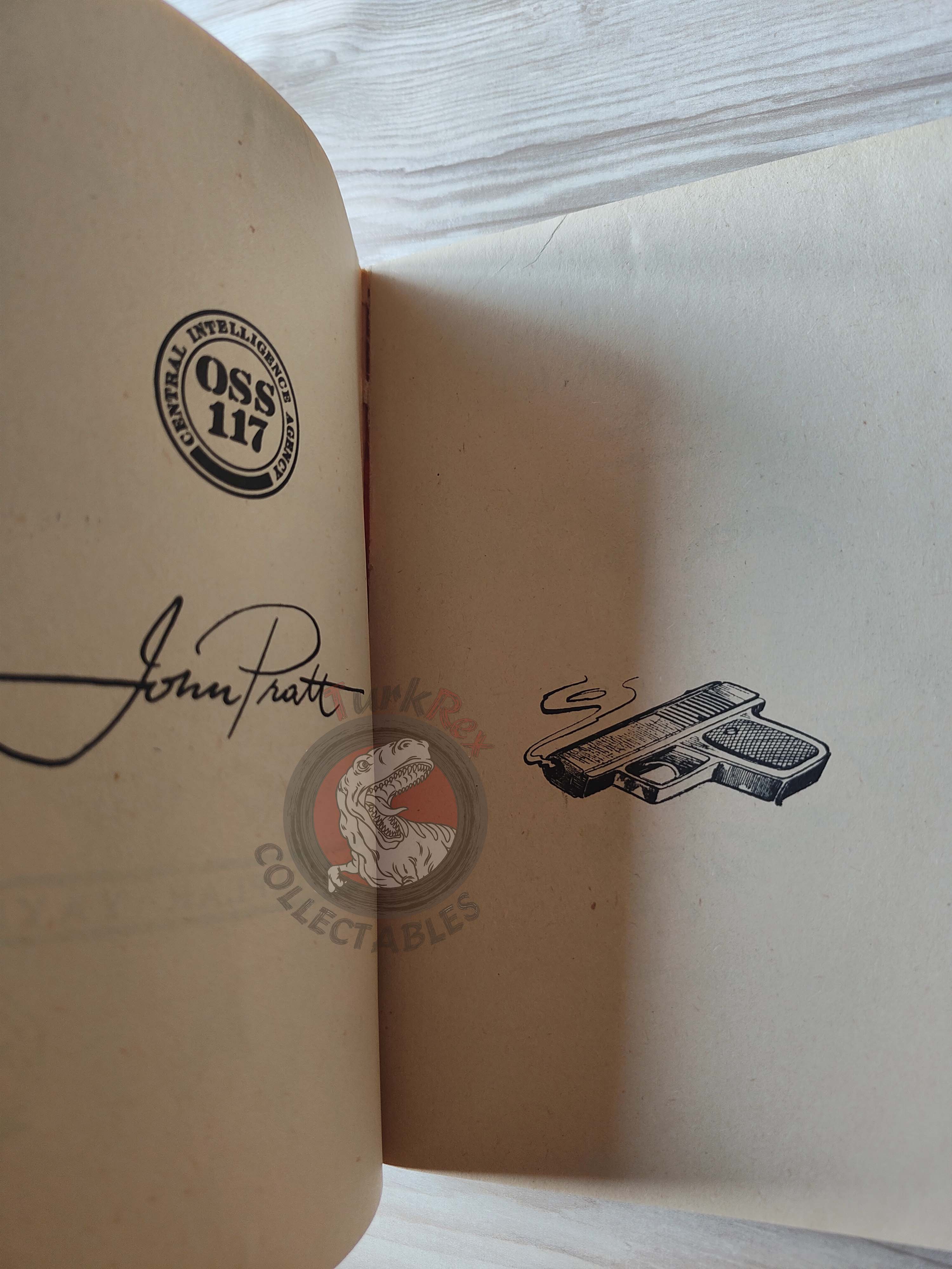 Jean Bruce O.S.S. 117 Contact Impossible 1965 1st Turkish Book Turkey John Pratt
