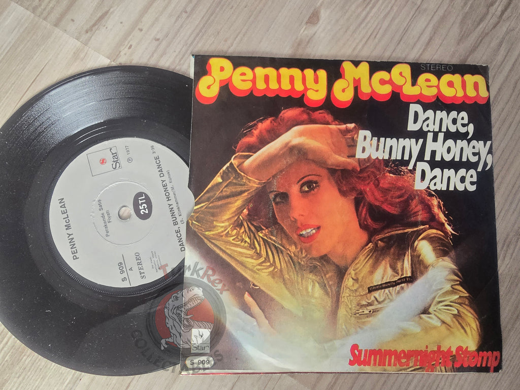 Penny McLean – Dance, Bunny Honey, Dance 7" Turkish Pressing Vinyl Turkey Edition