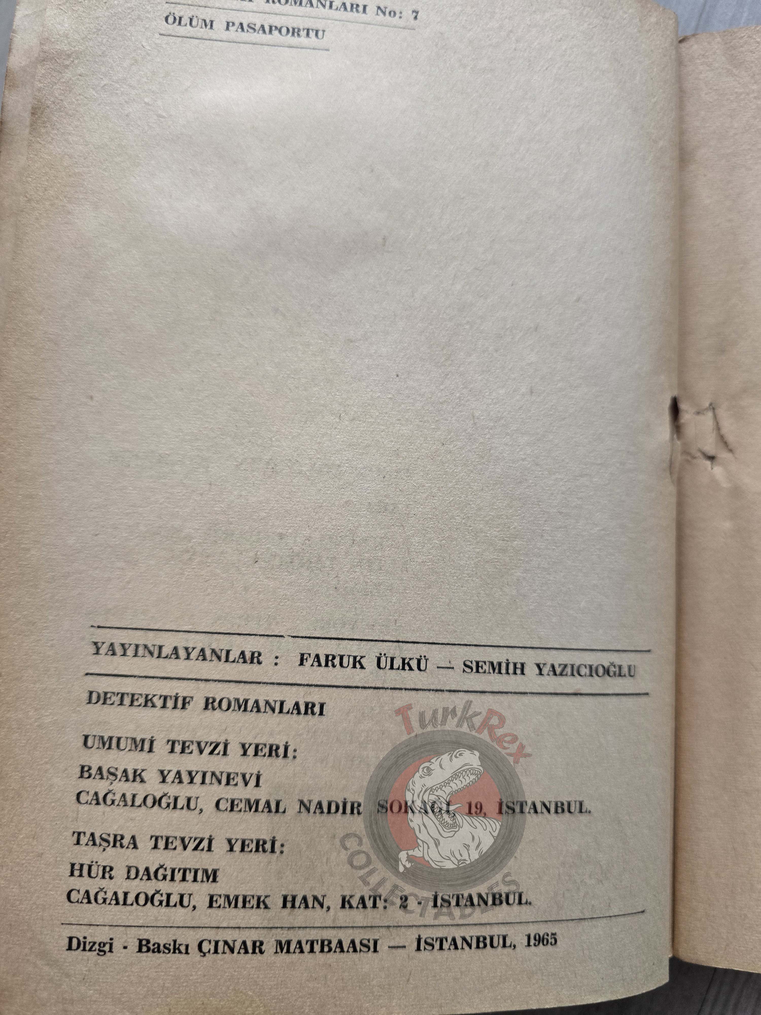 James Leasor – Passport to Oblivion 1965 1st Turkish Book Turkey Jason Love