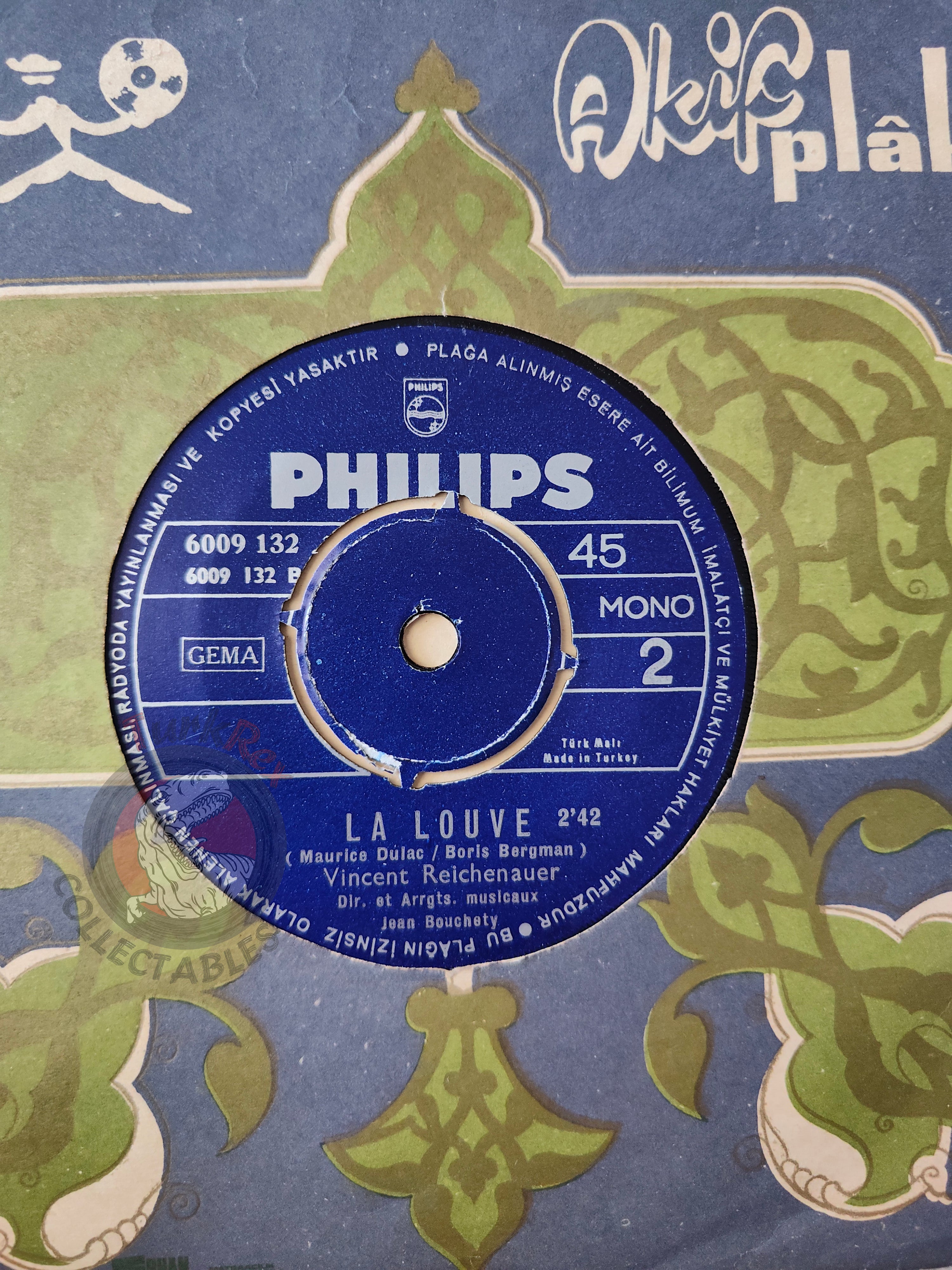 Vincent Reichenauer – C'est Trop Facile 7" Turkish Pressing Vinyl Turkey Edition