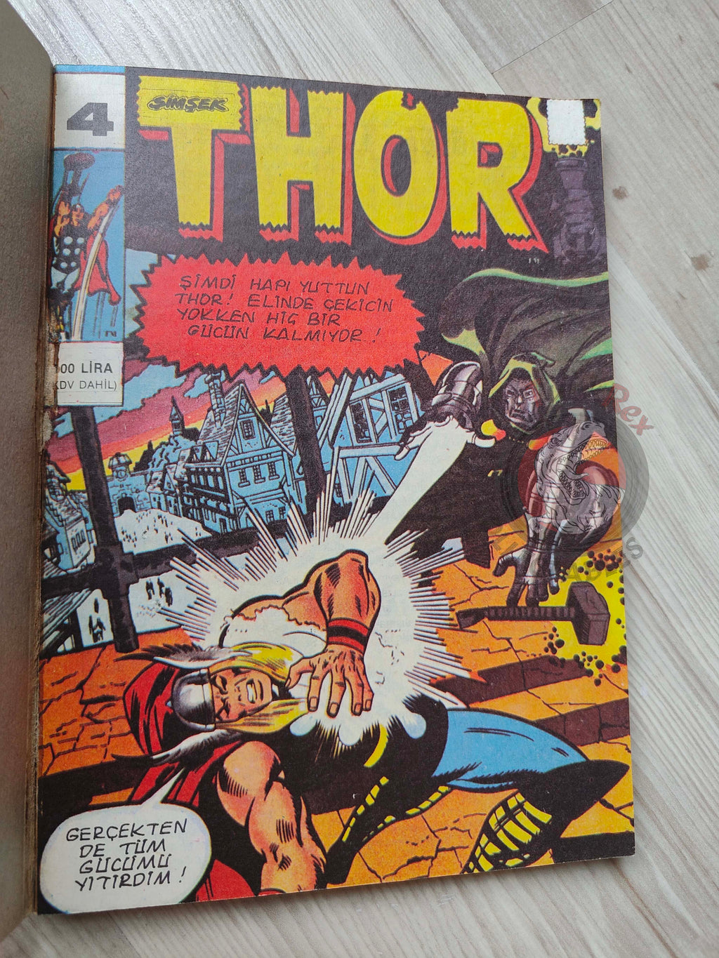 Thor #2 1985 Turkish Comic Turkey The Mighty Thor #183–187