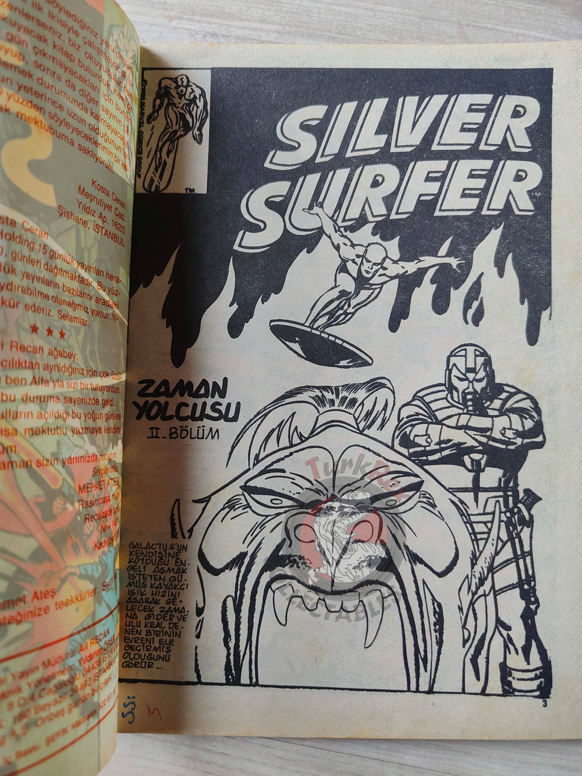 Silver Surfer #5 1987 Turkish Comic Turkey #6 #7 Fantasy Masterpieces #6 What If? #43