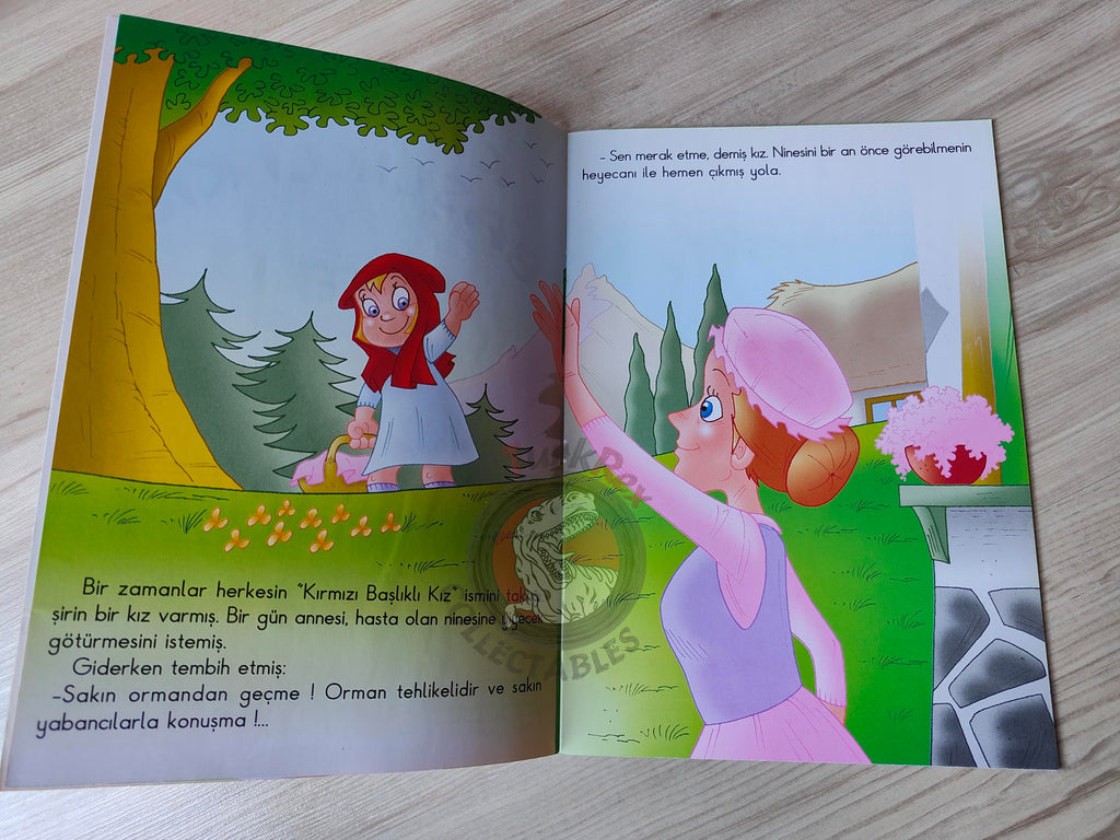 Little Red Riding Hood  – Grimm Brothers 2011 Turkish Book Turkey Illustrated 2