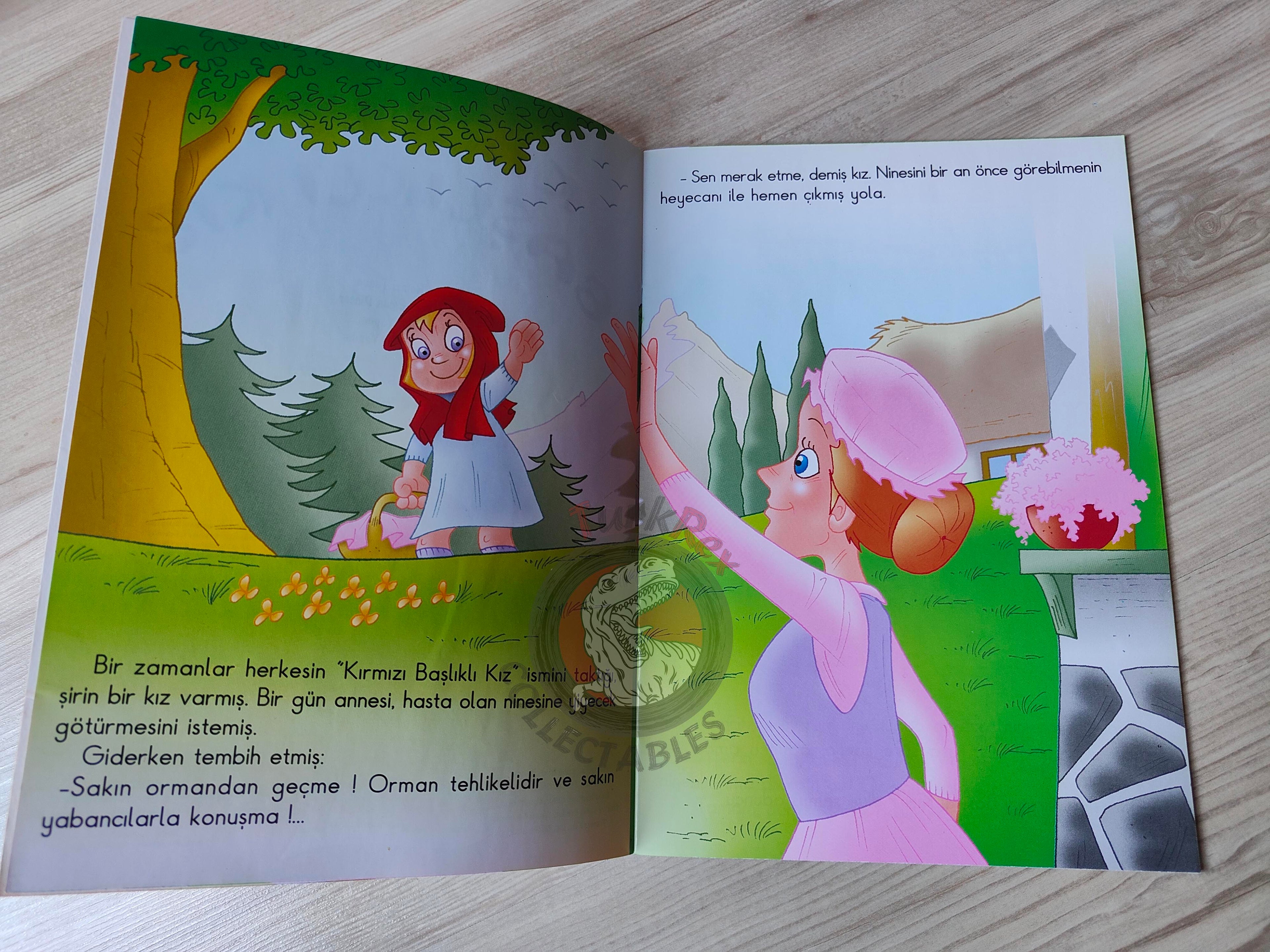 Little Red Riding Hood  – Grimm Brothers 2011 Turkish Book Turkey Illustrated 2