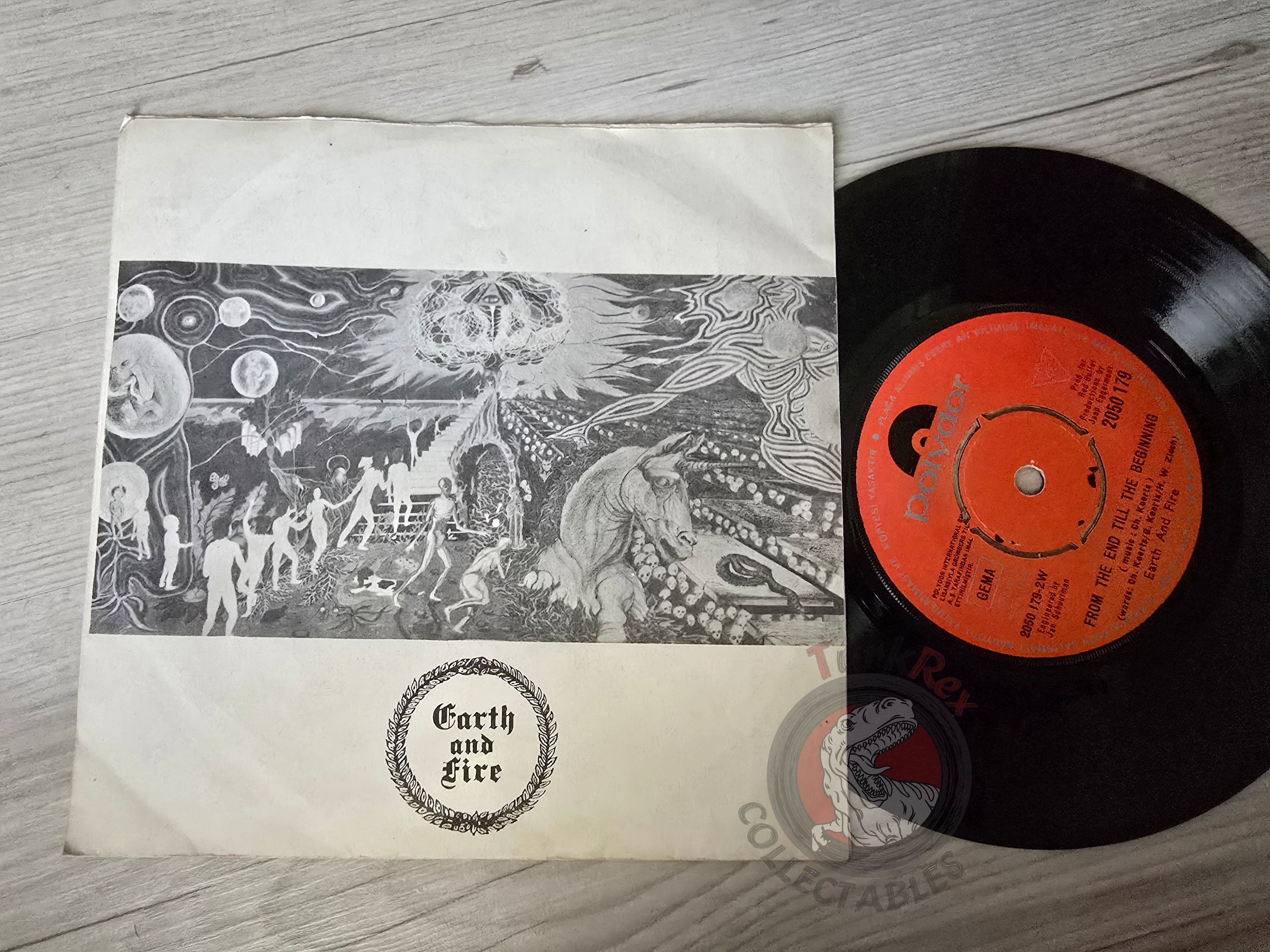 Earth & Fire – Memories 7" Turkish Pressing Vinyl Turkey Edition 2