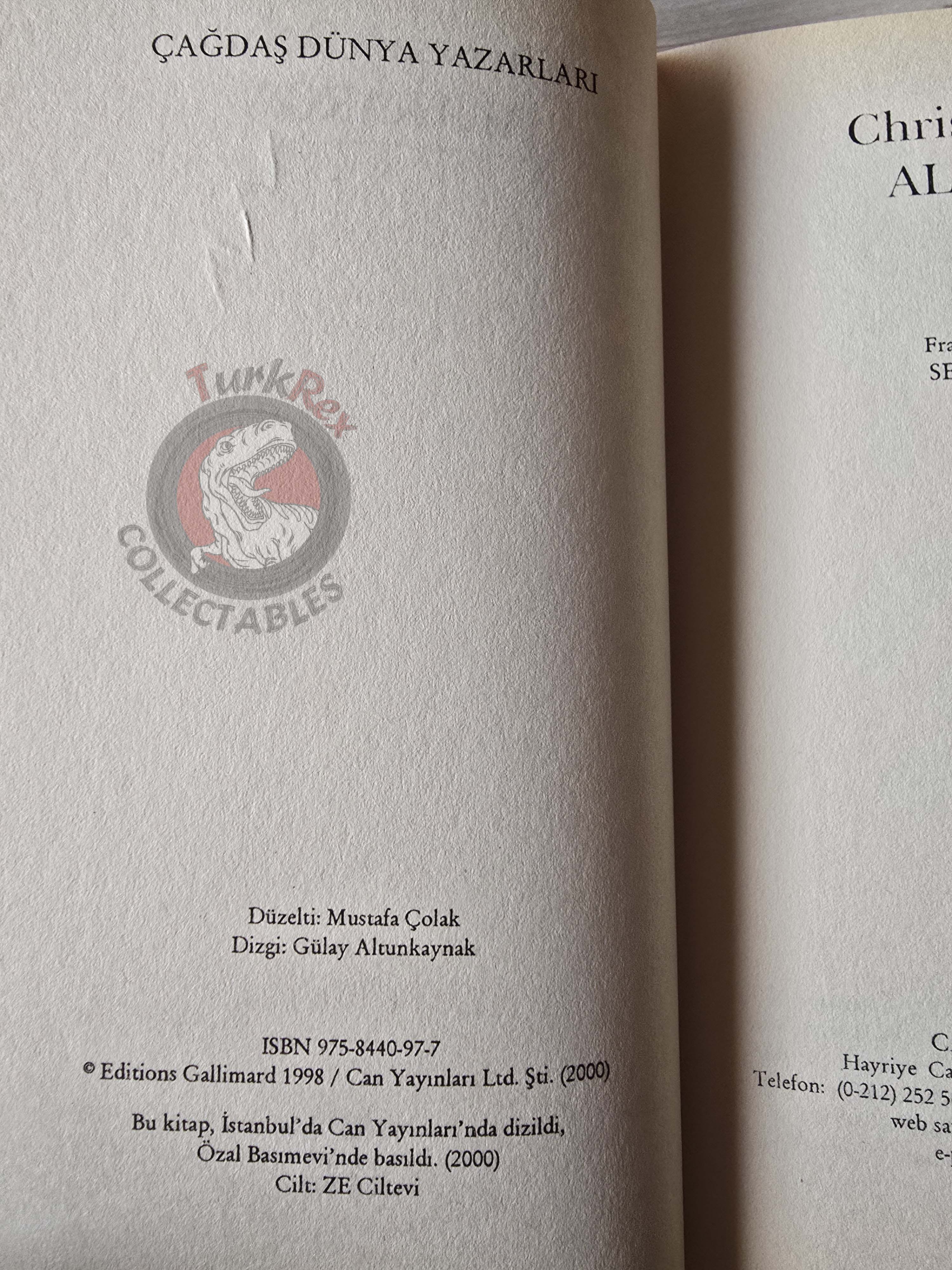 Christian Bobin – Geai 2000 1st Turkish Book Turkey