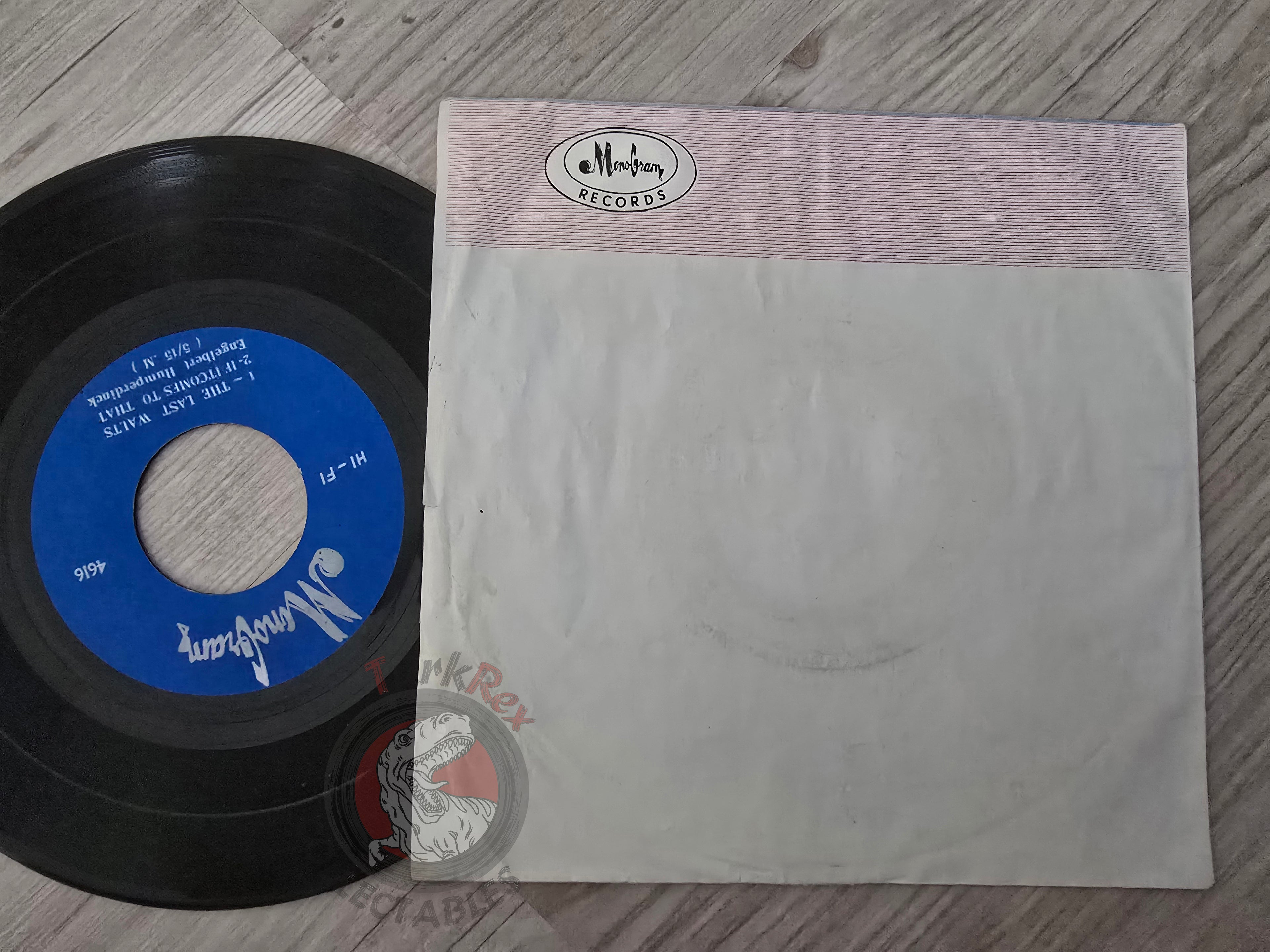 Odetta / Mahalia Jackson / Engelbert Humperdinck 7" Iran Pressing Vinyl Iranian Edition