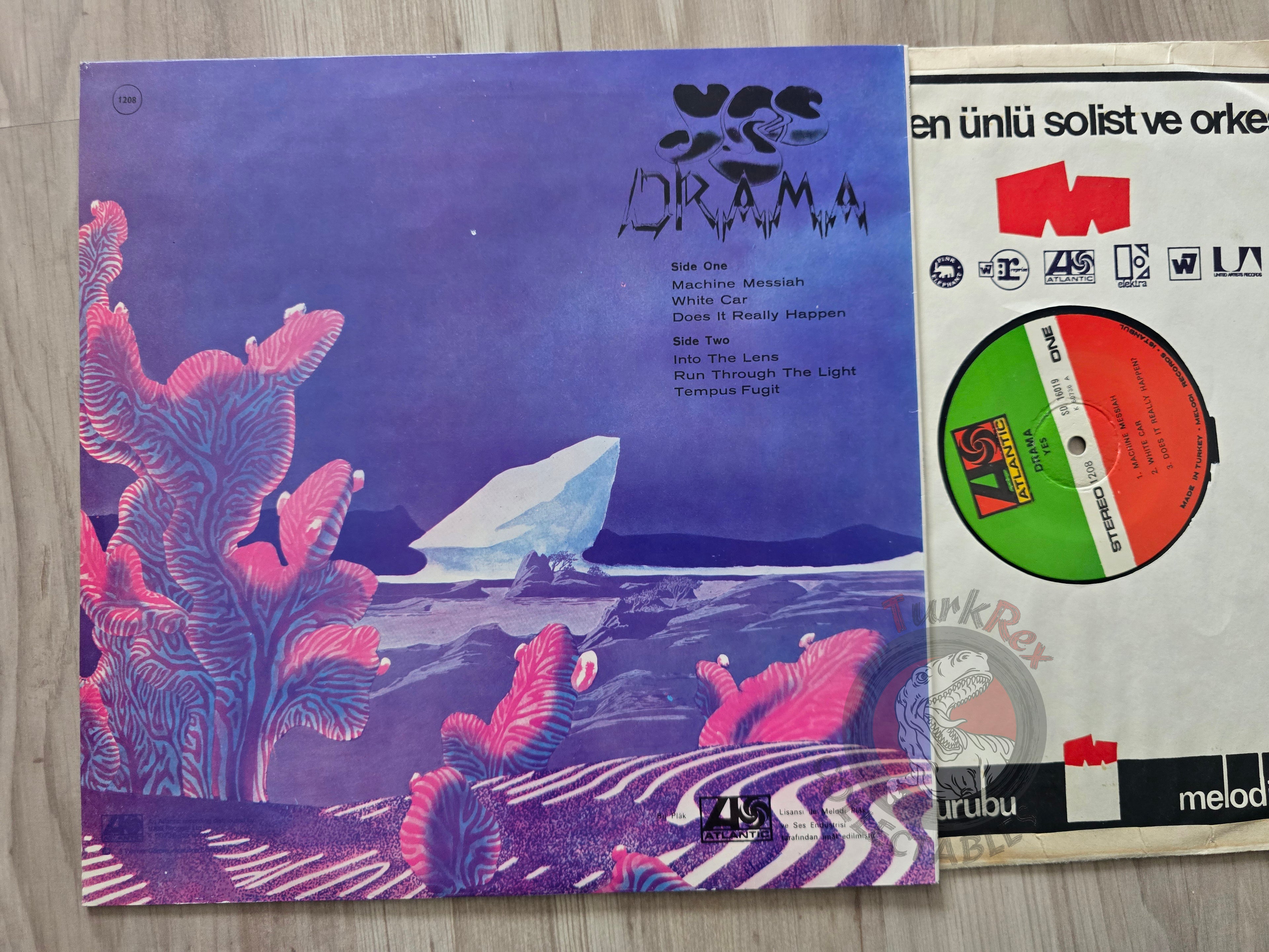 Yes – Drama Turkish Pressing Vinyl Turkey Edition