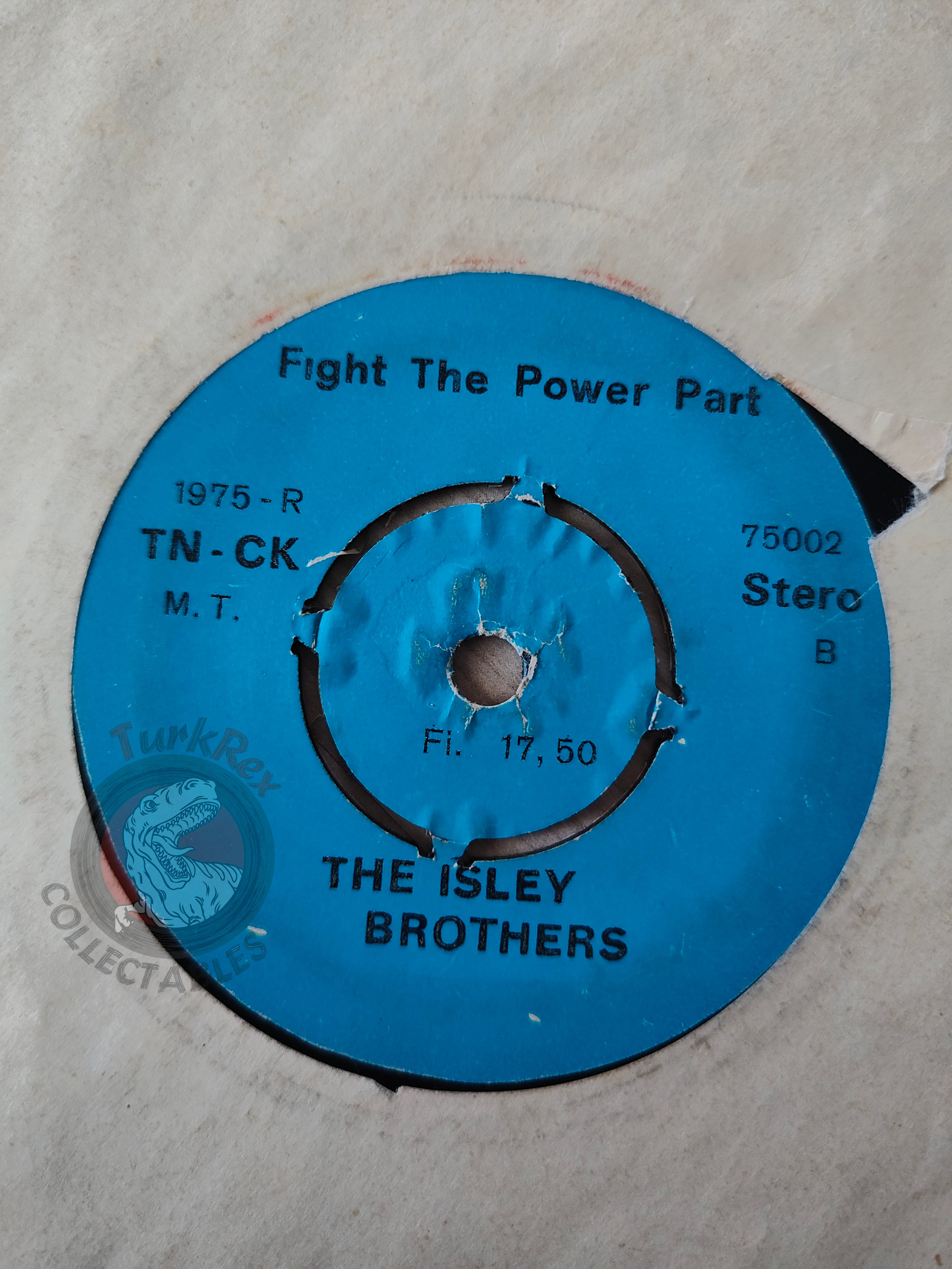The Isley Brothers – Fight The Power 7" Turkish Pressing Vinyl Turkey Edition