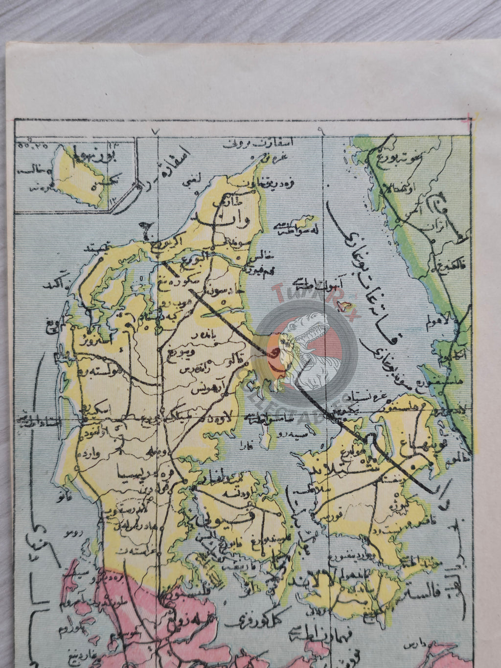 Denmark Ottoman Map German Empire Europe