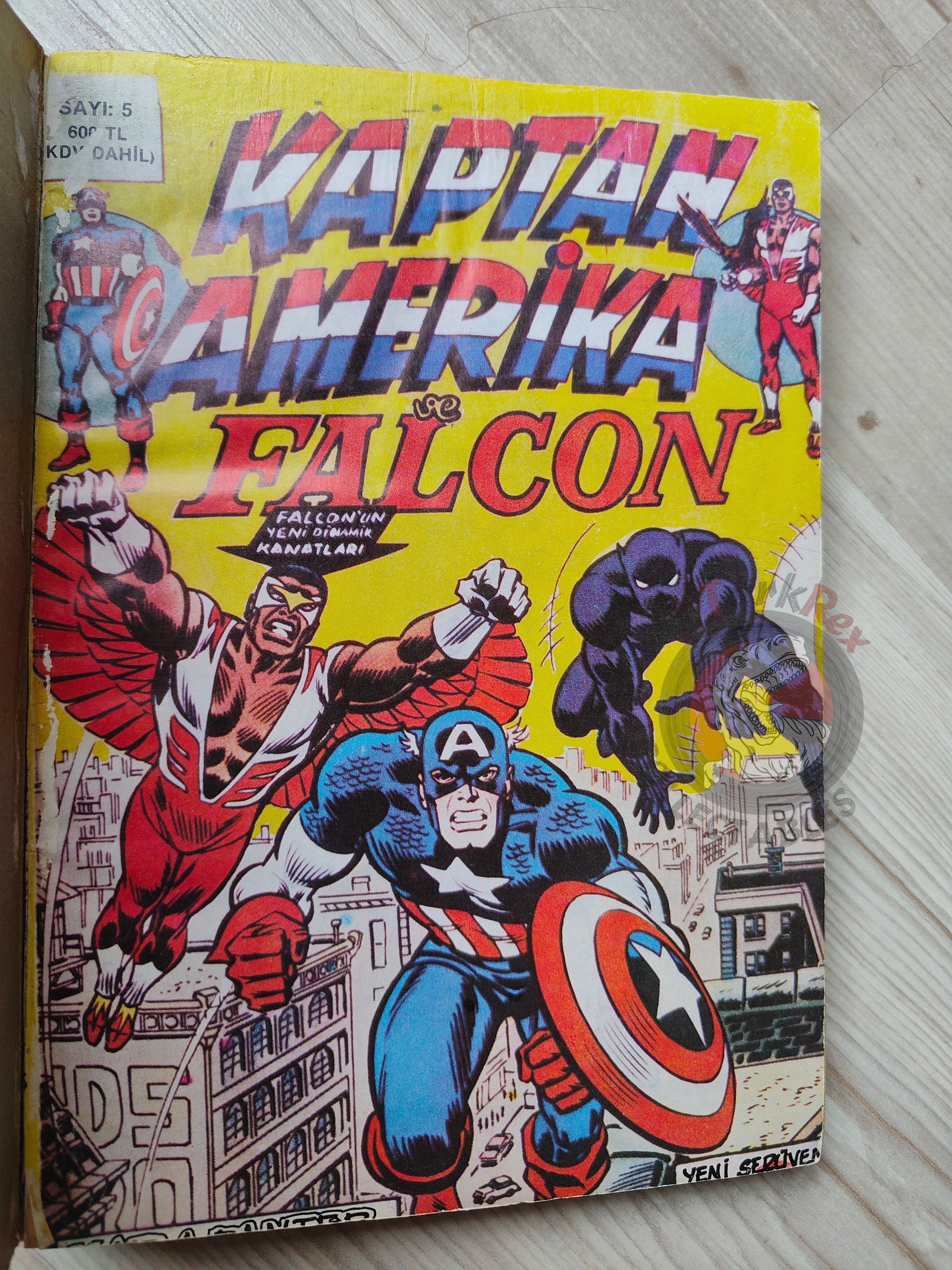Captain America – Volume 3 1989 Turkish Comic Turkey Thor
