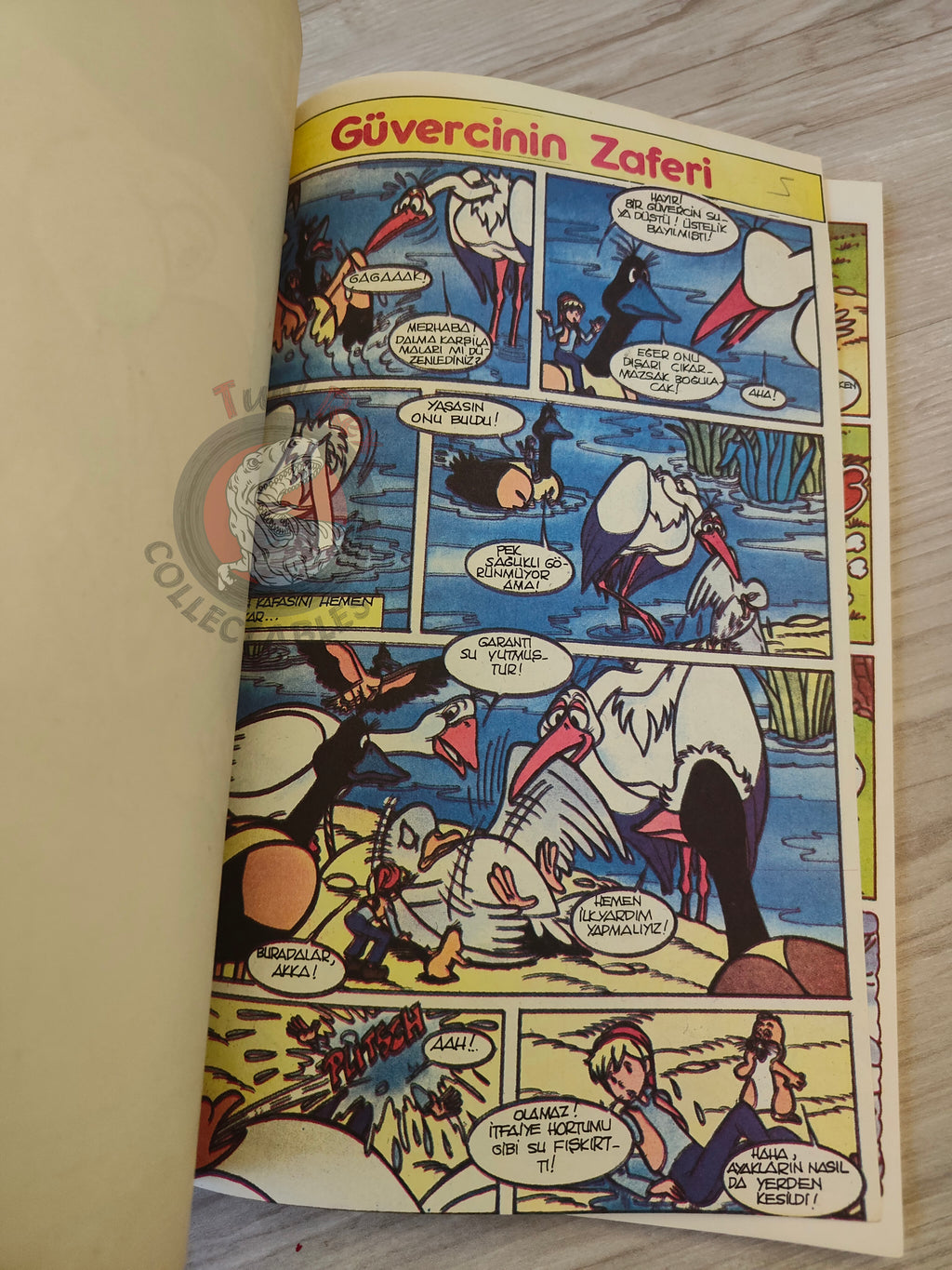 The Wonderful Adventures of Nils #7 1985 Turkish Comic Turkey Selma Lagerlöf