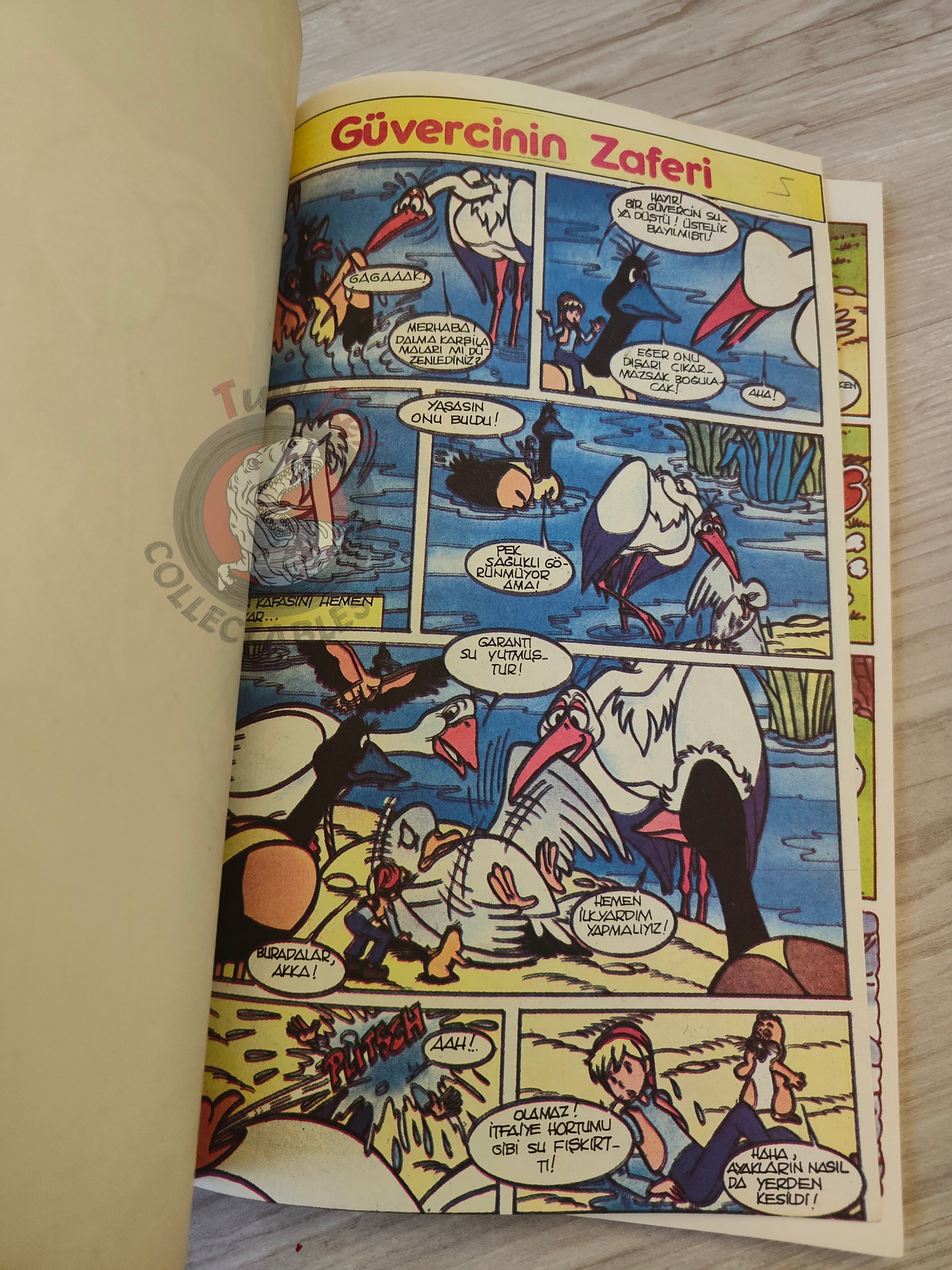 The Wonderful Adventures of Nils #7 1985 Turkish Comic Turkey Selma Lagerlöf