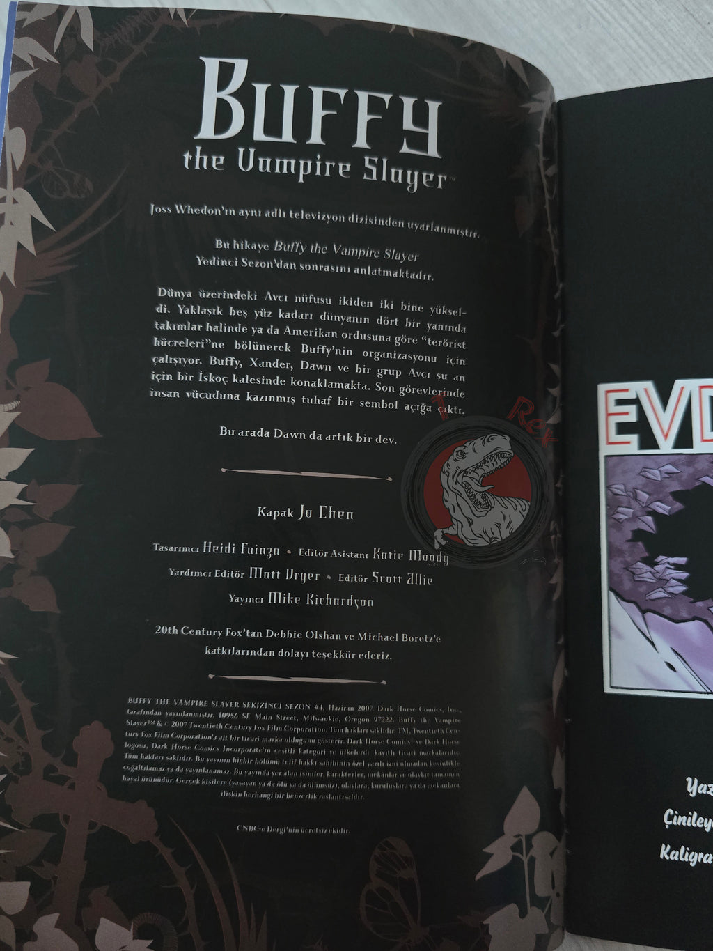 Buffy the Vampire Slayer – Season 8 #4 Turkish Comic Turkey