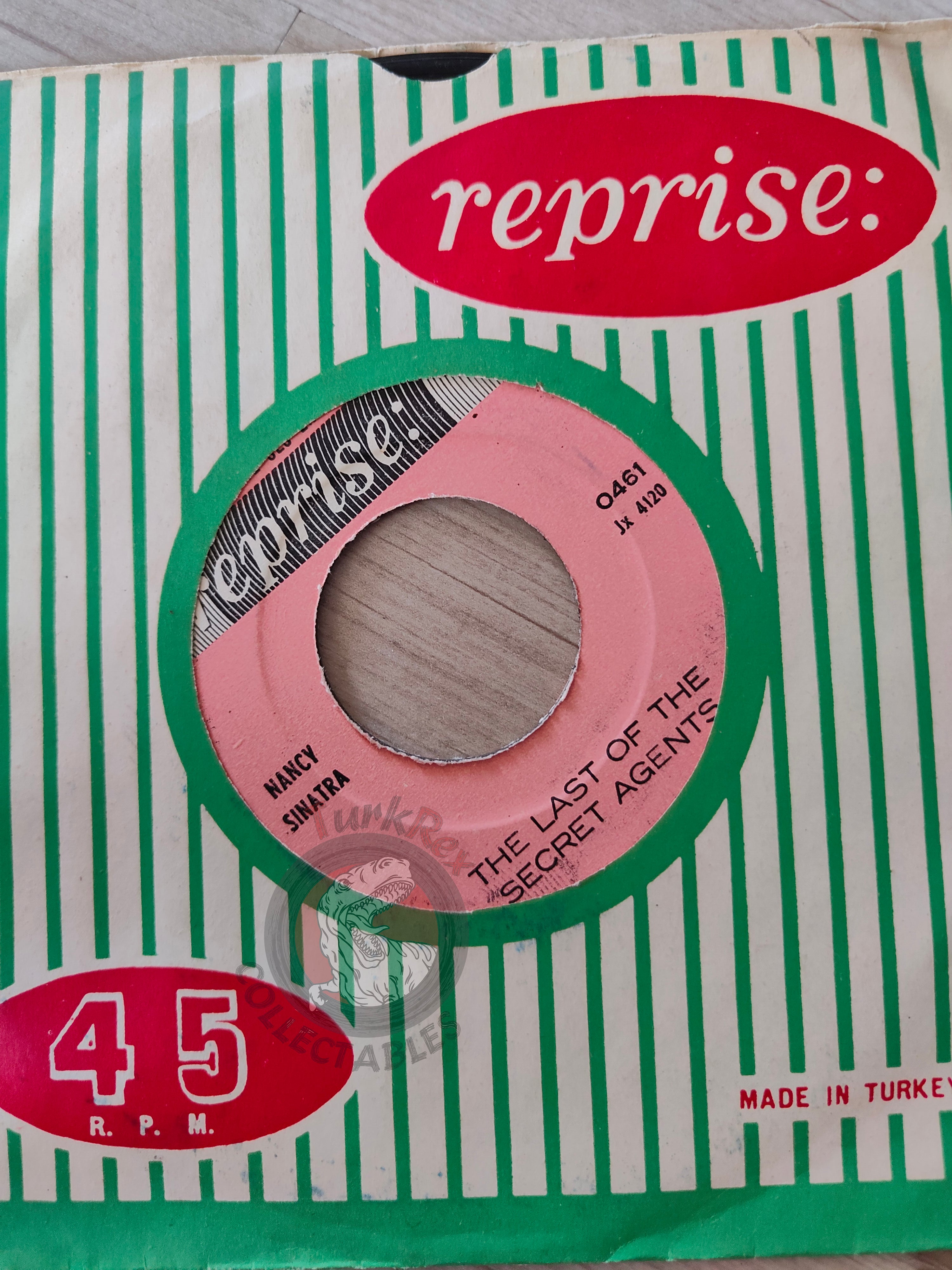 Nancy Sinatra – How Does That Grab You, Darlin'? 7" Turkish Pressing Vinyl Turkey Edition