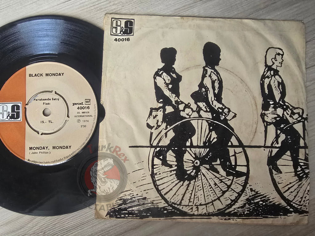 Black Monday – Ride Your Bike 7" Turkish Pressing Vinyl Turkey Edition