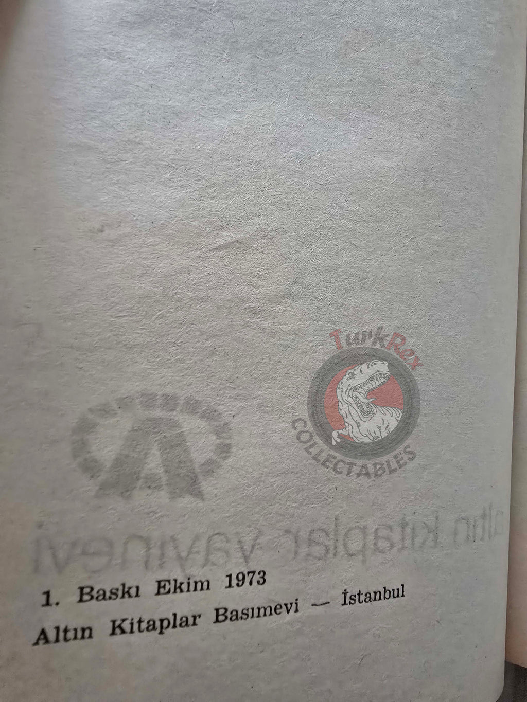 Star Trek 6 – James Blish 1973 1st Turkish Book Turkey