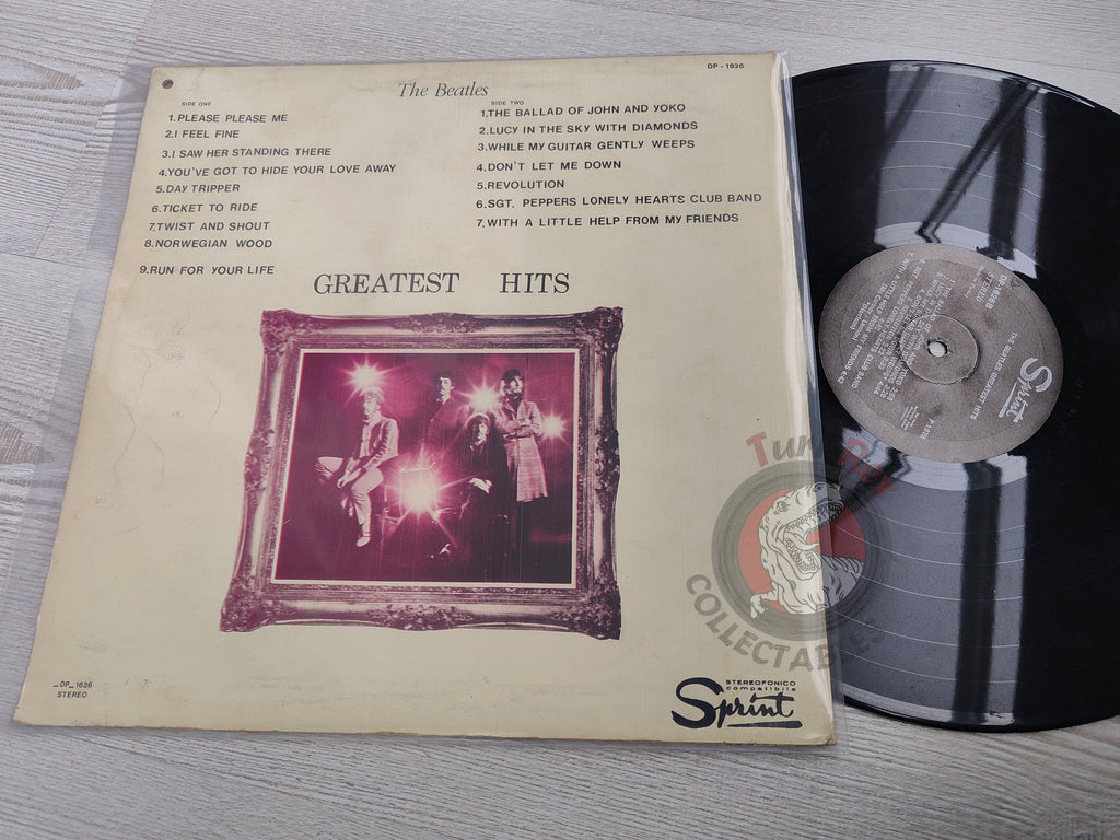 Beatles - Greatest Hits Turkish Pressing Vinyl Turkey Edition Colored