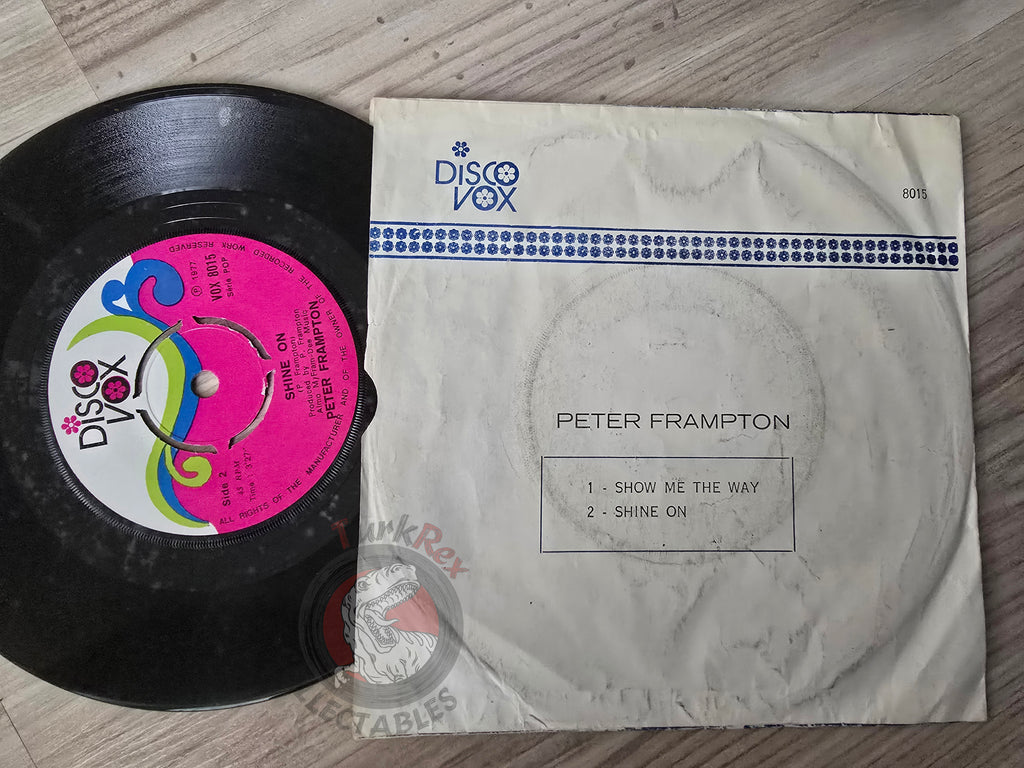 Peter Frampton – Show Me The Way (Live) 7" Turkish Pressing Vinyl Turkey Edition