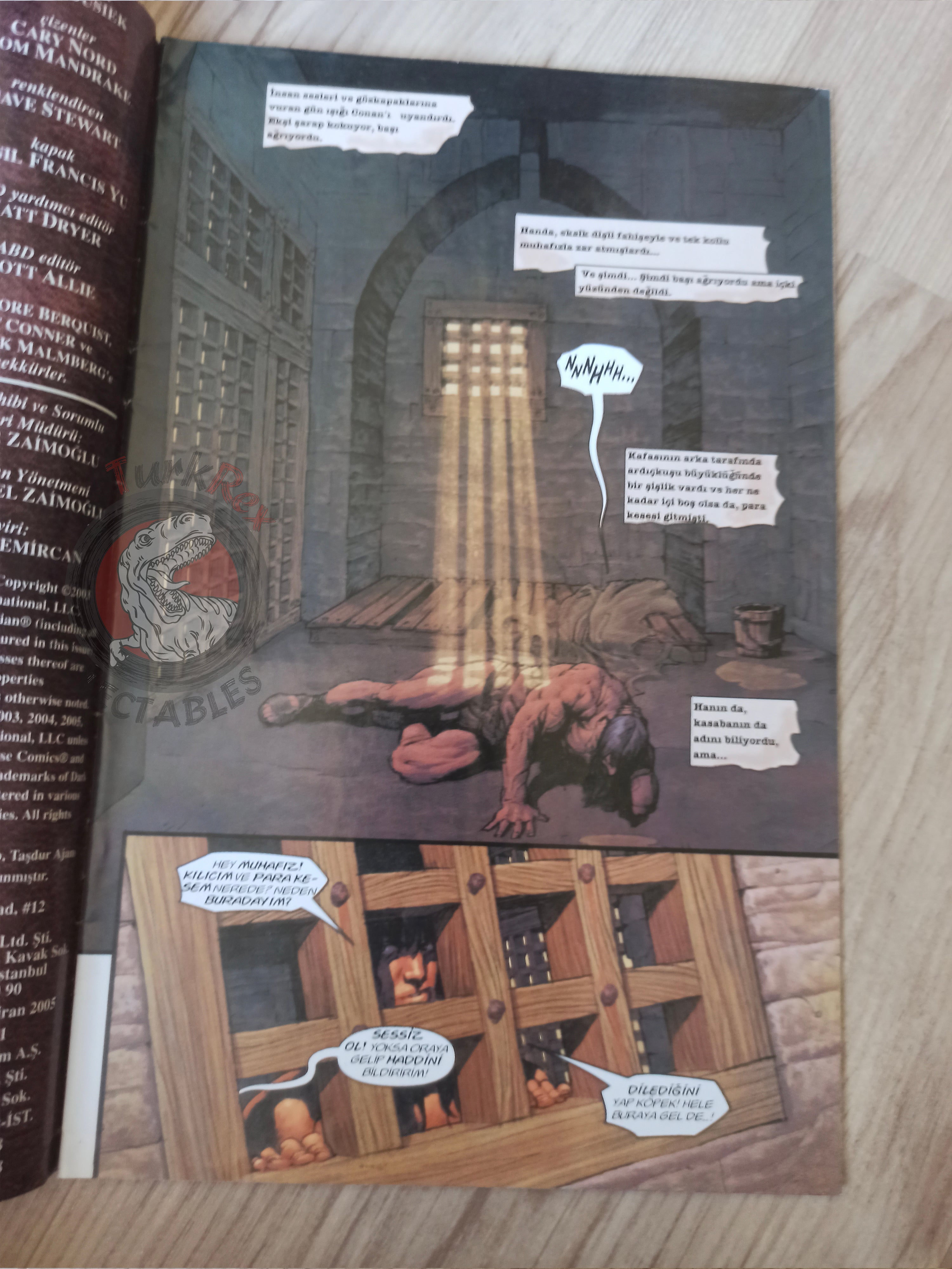 Conan the Legend #12 Turkish Comic Turkey Dark Horse Comics