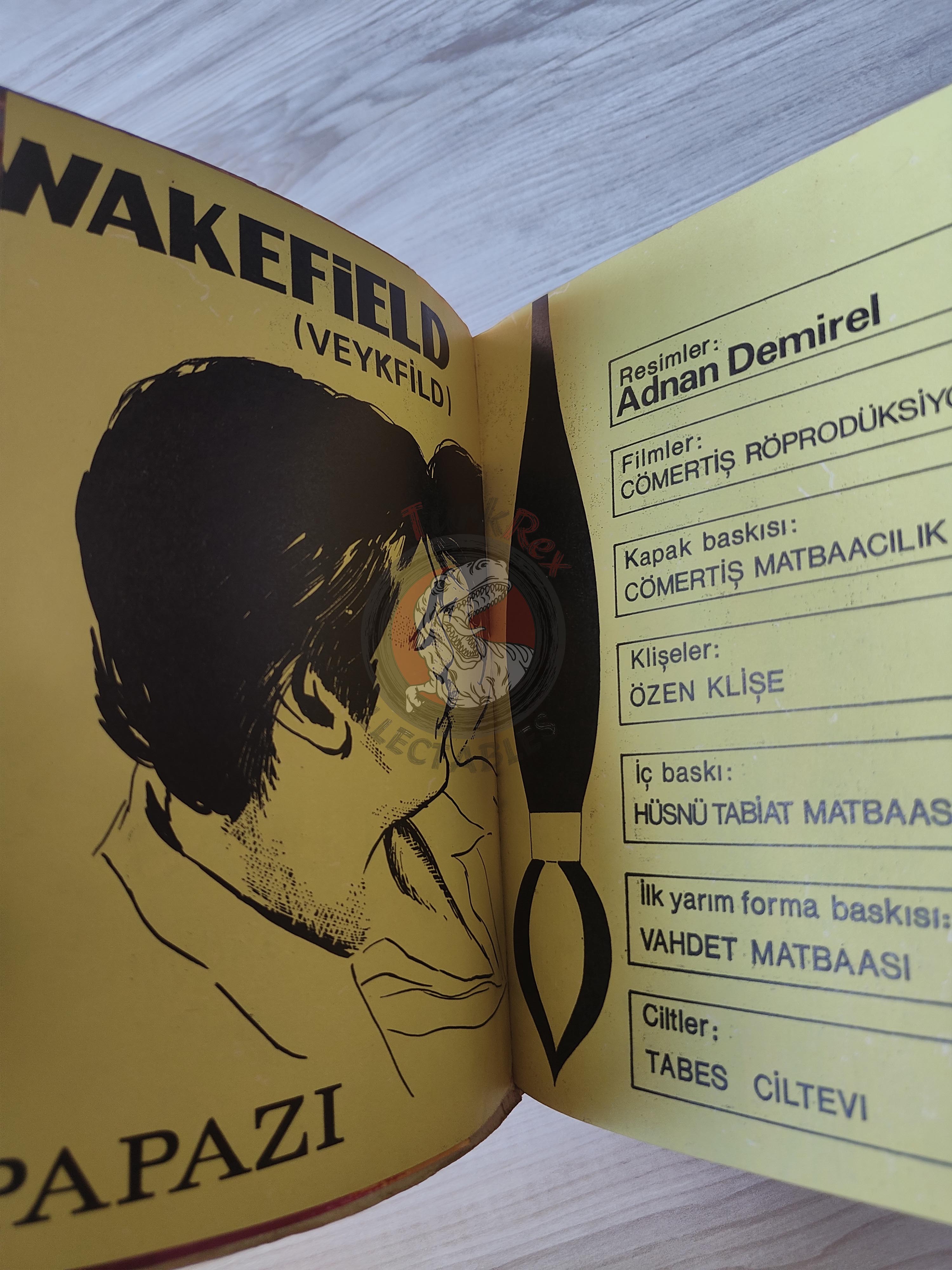 Oliver Goldsmith – The Vicar of Wakefield 1972 1st Turkish Book Turkey