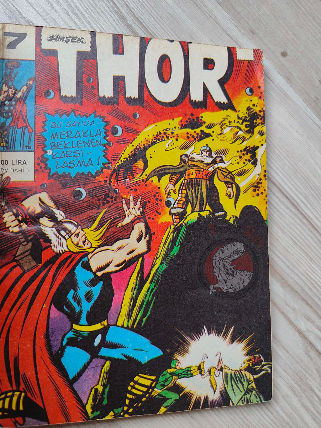 Thor #3 1985 Turkish Comic Turkey The Mighty Thor #188–192
