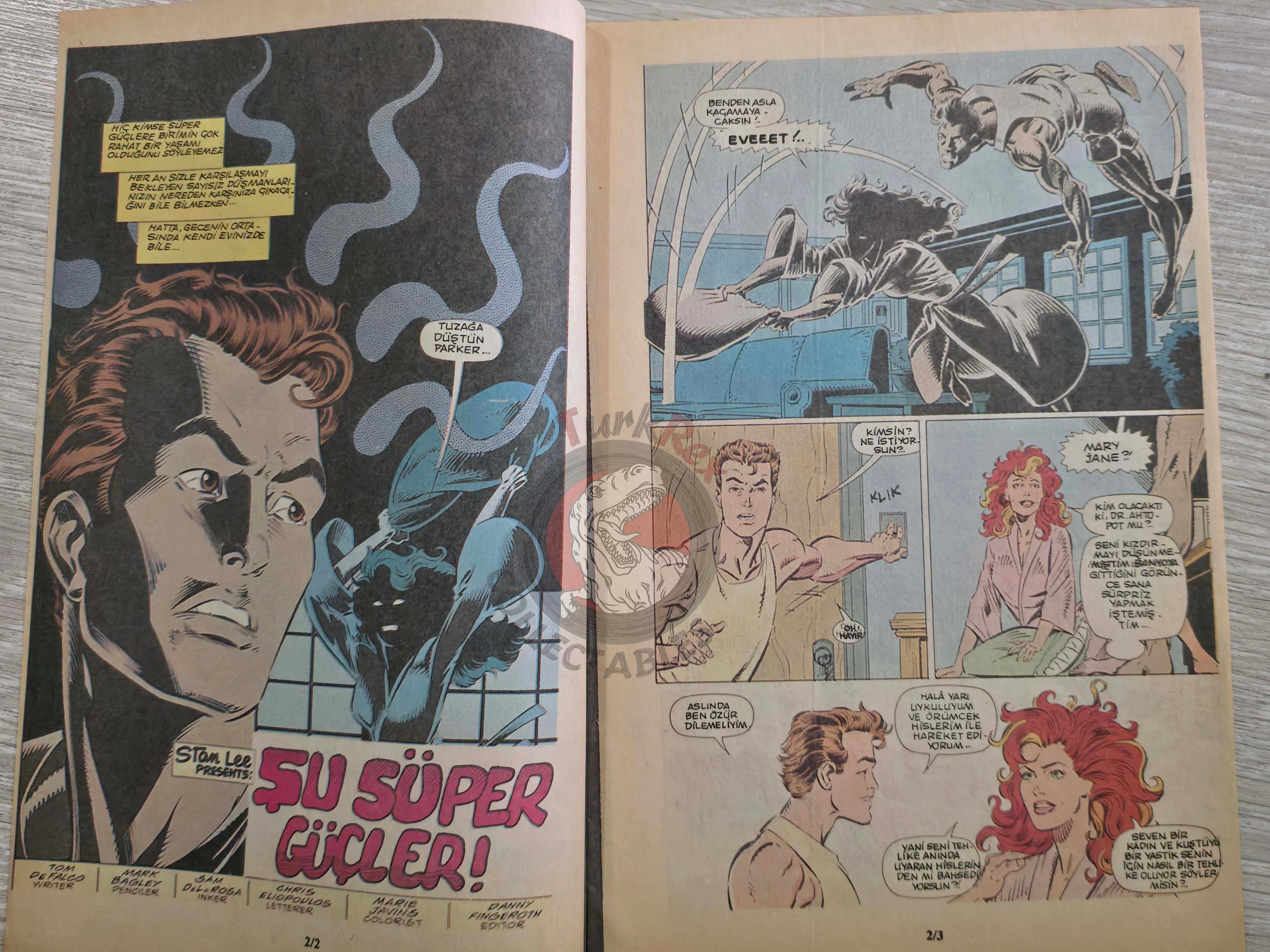 Spider-Man #2 1990s Turkish Comic Turkey Spider-Man #1 Todd McFarlane #26